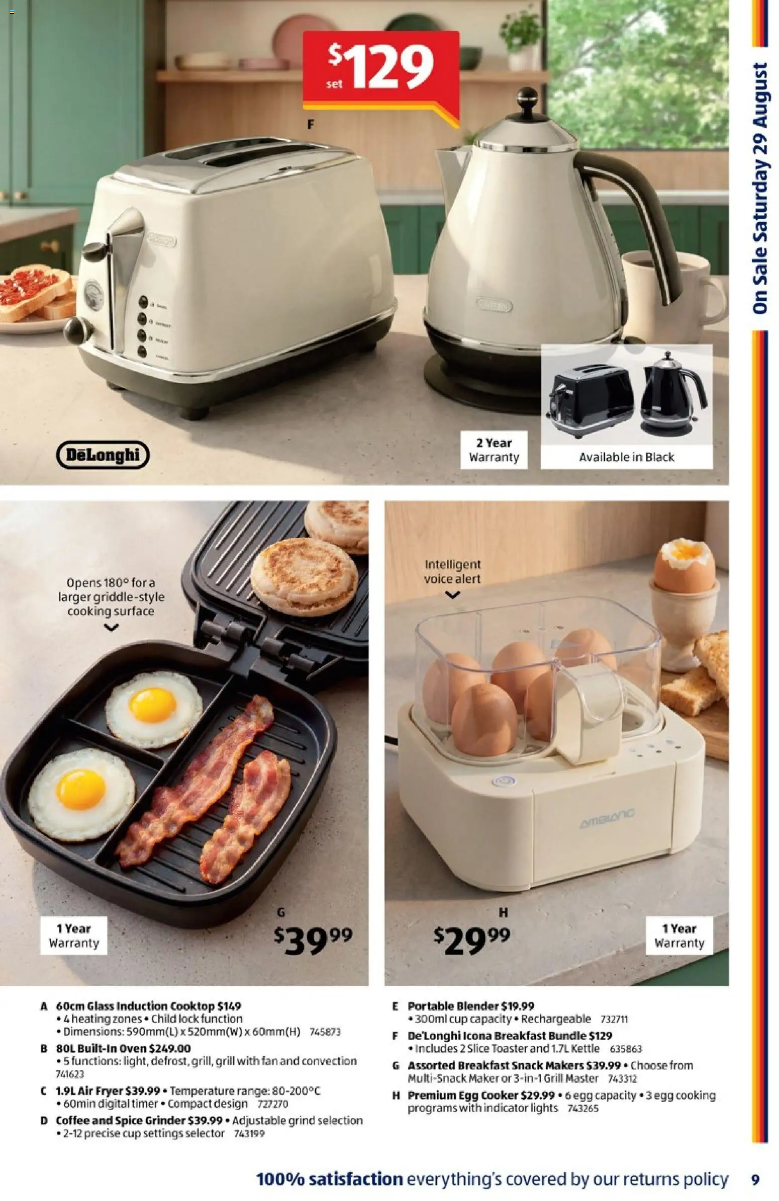 Aldi catalogue - valid from 23/08/2026 | Page: 9 | Products: Portable, Cooktop, Timer, Grinder
