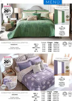 Vista previa de Colchas Concord catálogo, nuevo folleto de la tienda, válido en México a partir del 01/05/2026 | Página: 322 | Productos: Cobertor