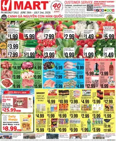Preview of Hmart weekly ads valid from 06/26/2026