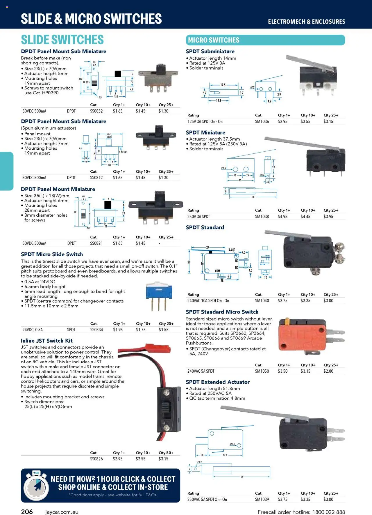 Jaycar catalogue - valid from 09.07.2025 | Page: 206 | Products: Connector, Remote control