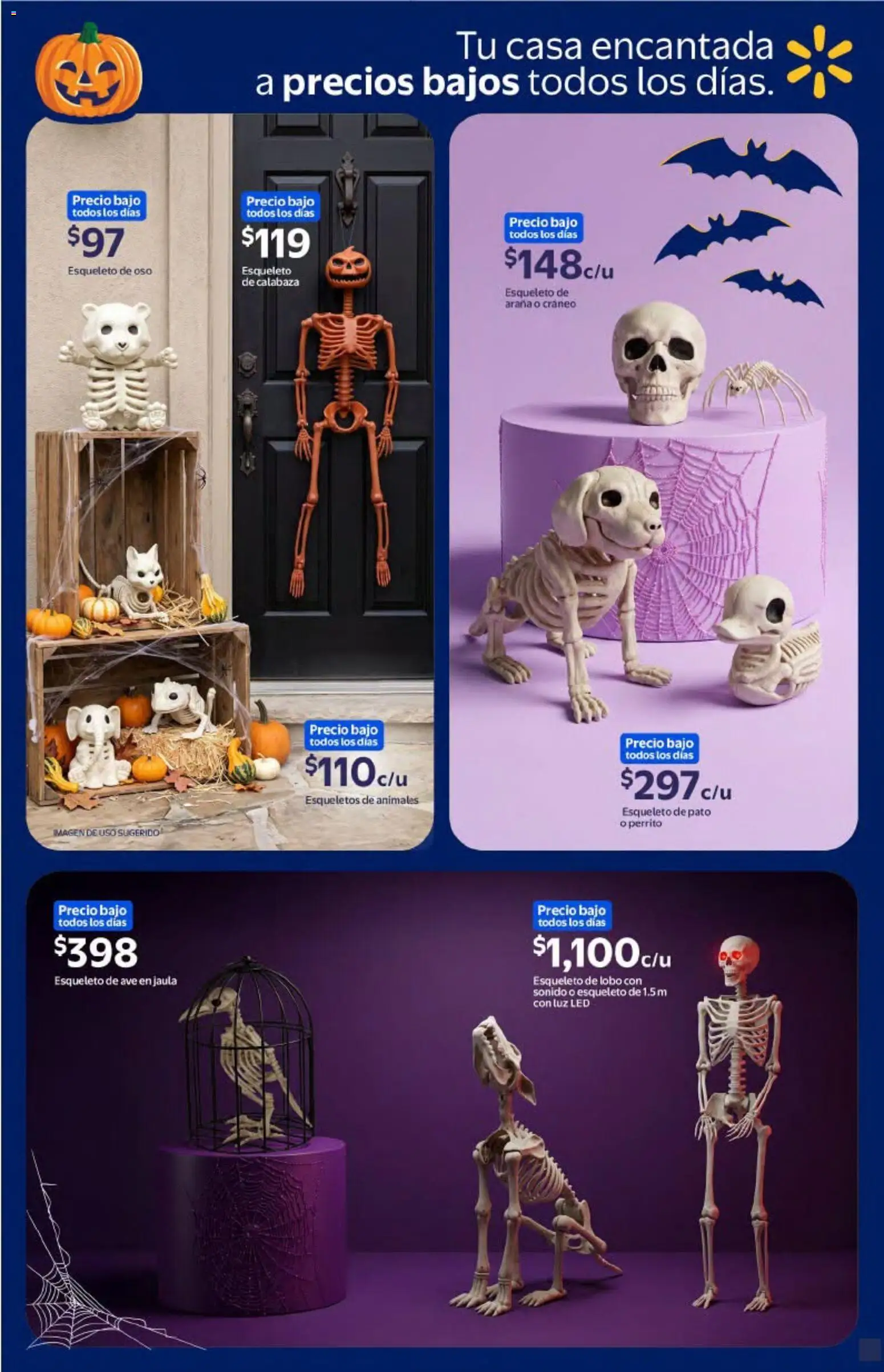 Nuevas ofertas de Walmart válidas en toda la República Mexicana desde el 01/10/2026. ¡Encuentra las mejores ofertas en Walmart folleto Halloween! | Página: 2