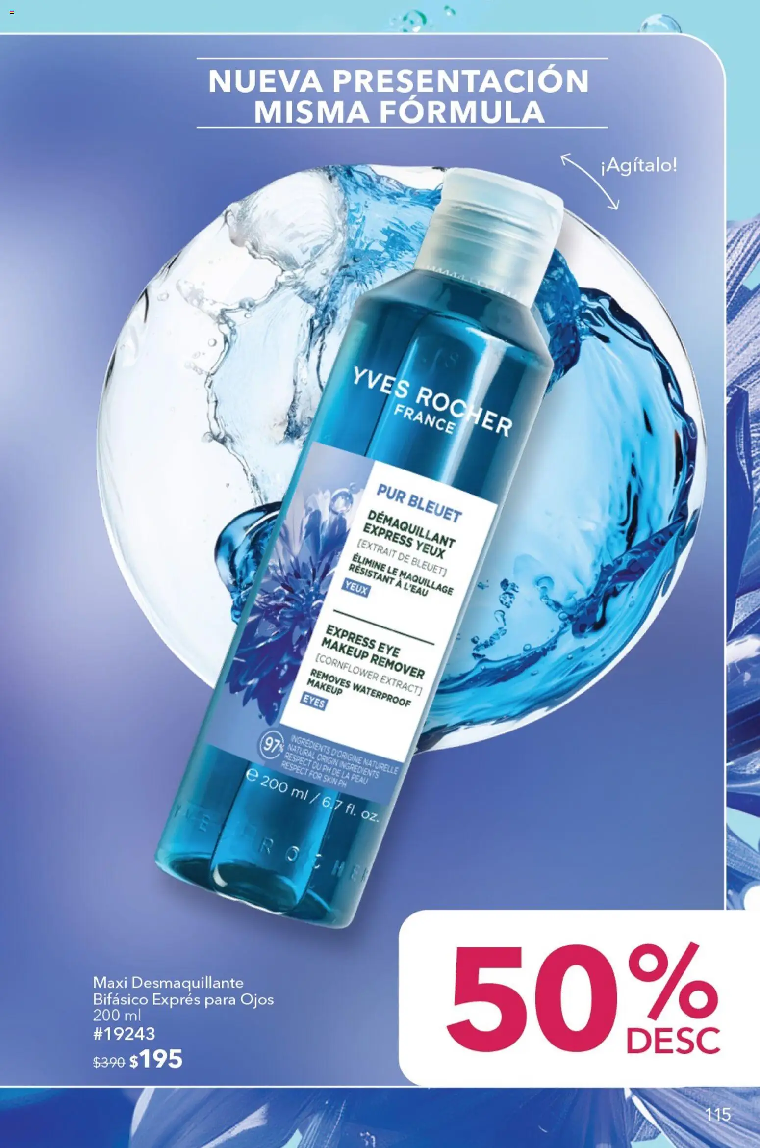 Nuevas ofertas de Yves Rocher válidas en toda la República Mexicana desde el 23.06.2026. ¡Encuentra las mejores ofertas en Yves Rocher campaña 9 2026! | Página: 119