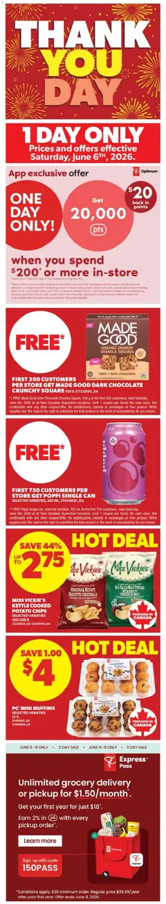 Preview of Real Canadian Superstore weekly flyer - ON from shop Real Canadian Superstore valid from 04.06.2026