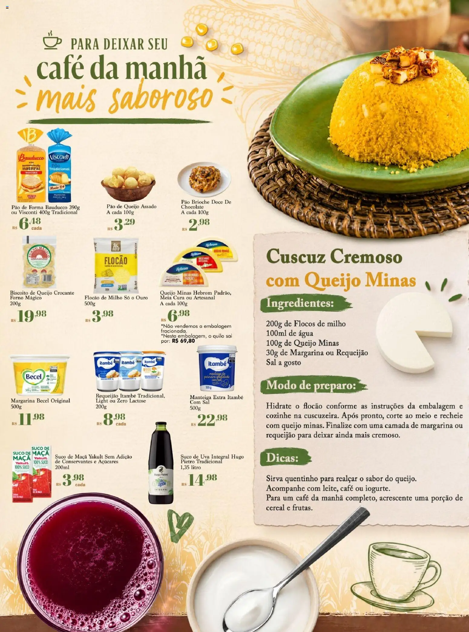 Big Box Folheto - válido de 01/07/2026 | Página: 13 | Produtos: Chocolate, Suco, Flocos, Requeijão