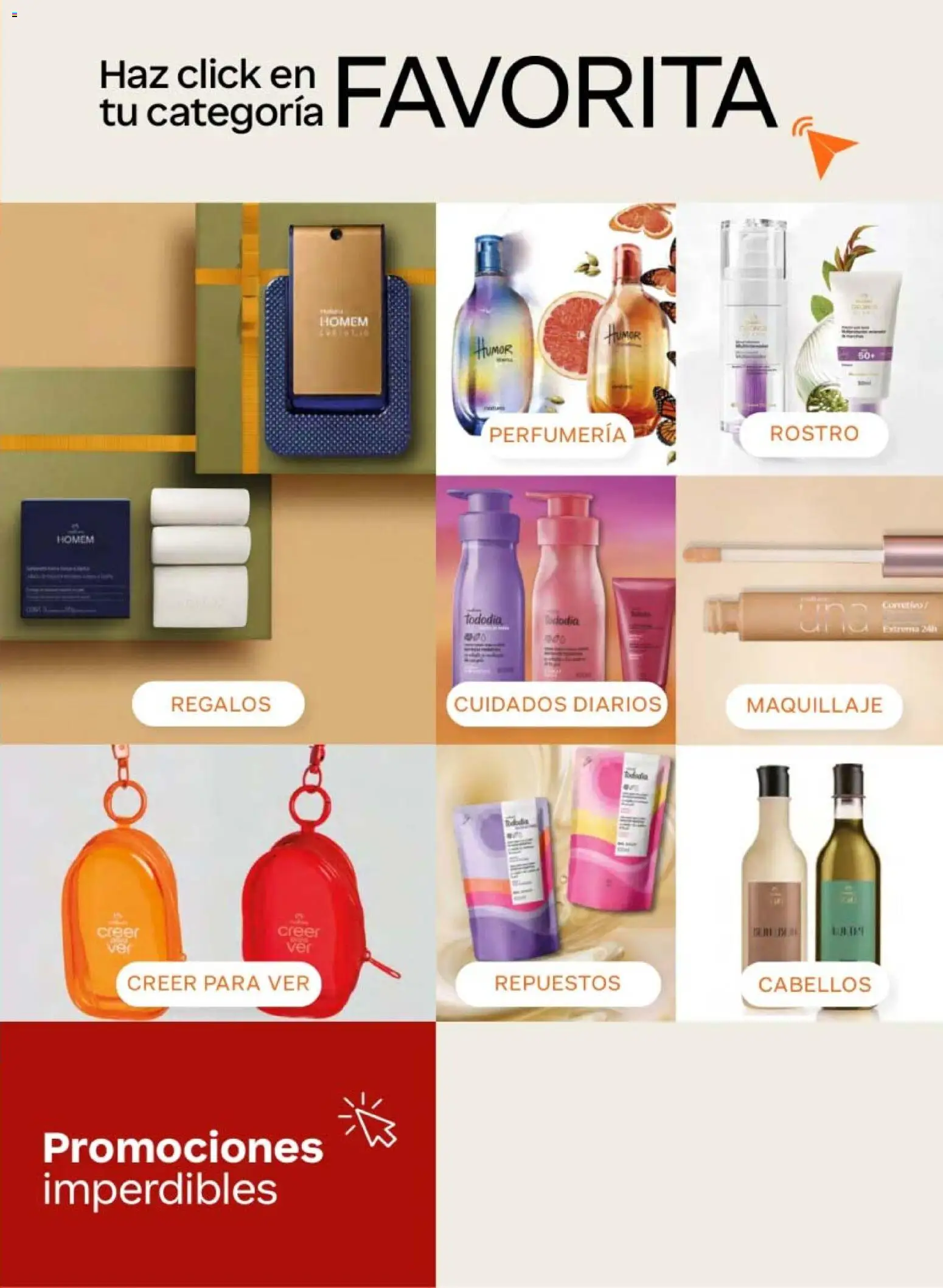 Nuevas ofertas de Natura válidas en toda la República Mexicana desde el 10/07/2026. ¡Encuentra las mejores ofertas en Natura campaña 11 2026! | Página: 5 | Productos: Maquillaje