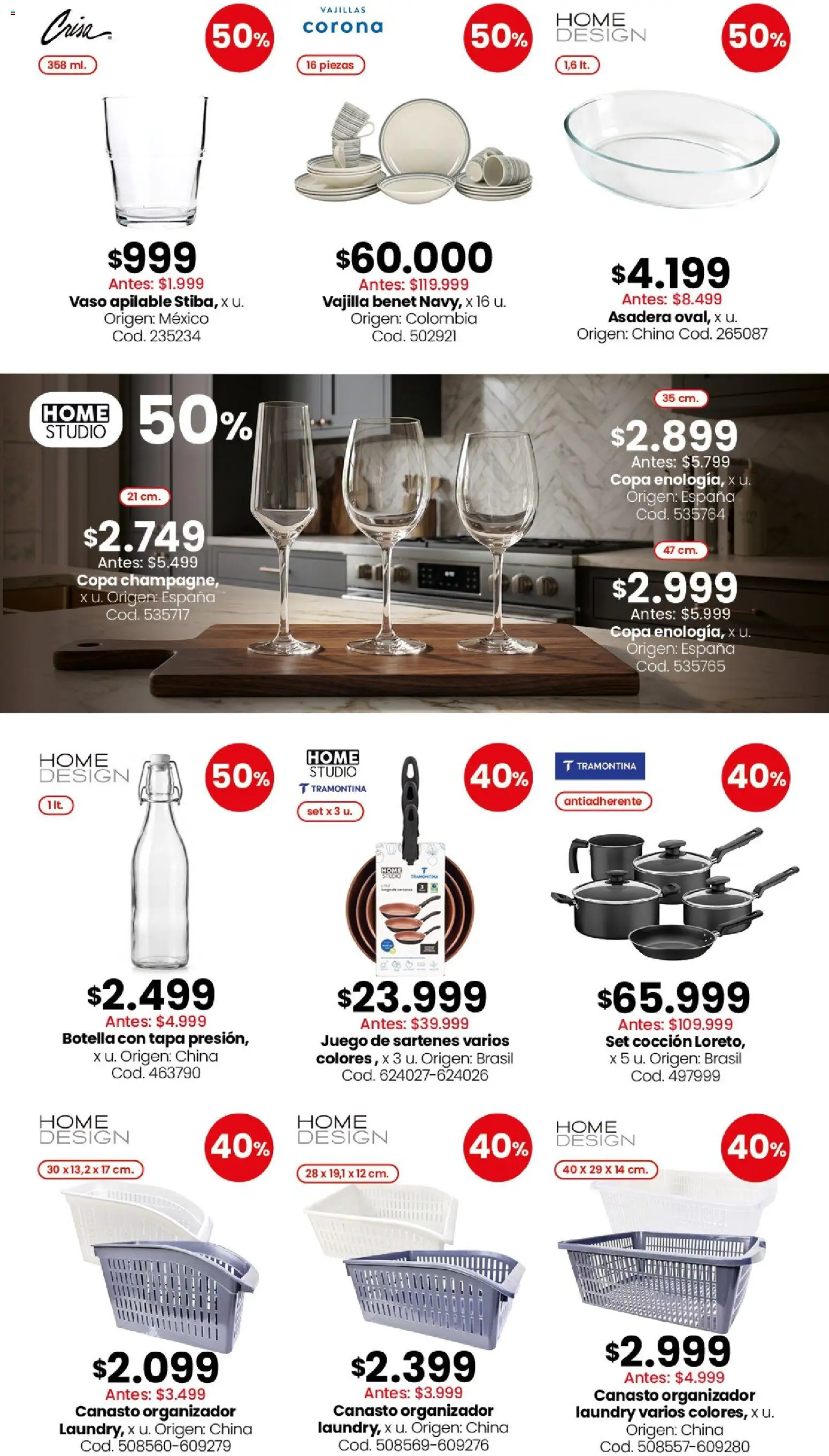 Coto - Bazar, deco, aire libre y mascotas │ válido desde el 13/07/2026 | Página: 2 | Productos: Organizador, Botella, Asadera