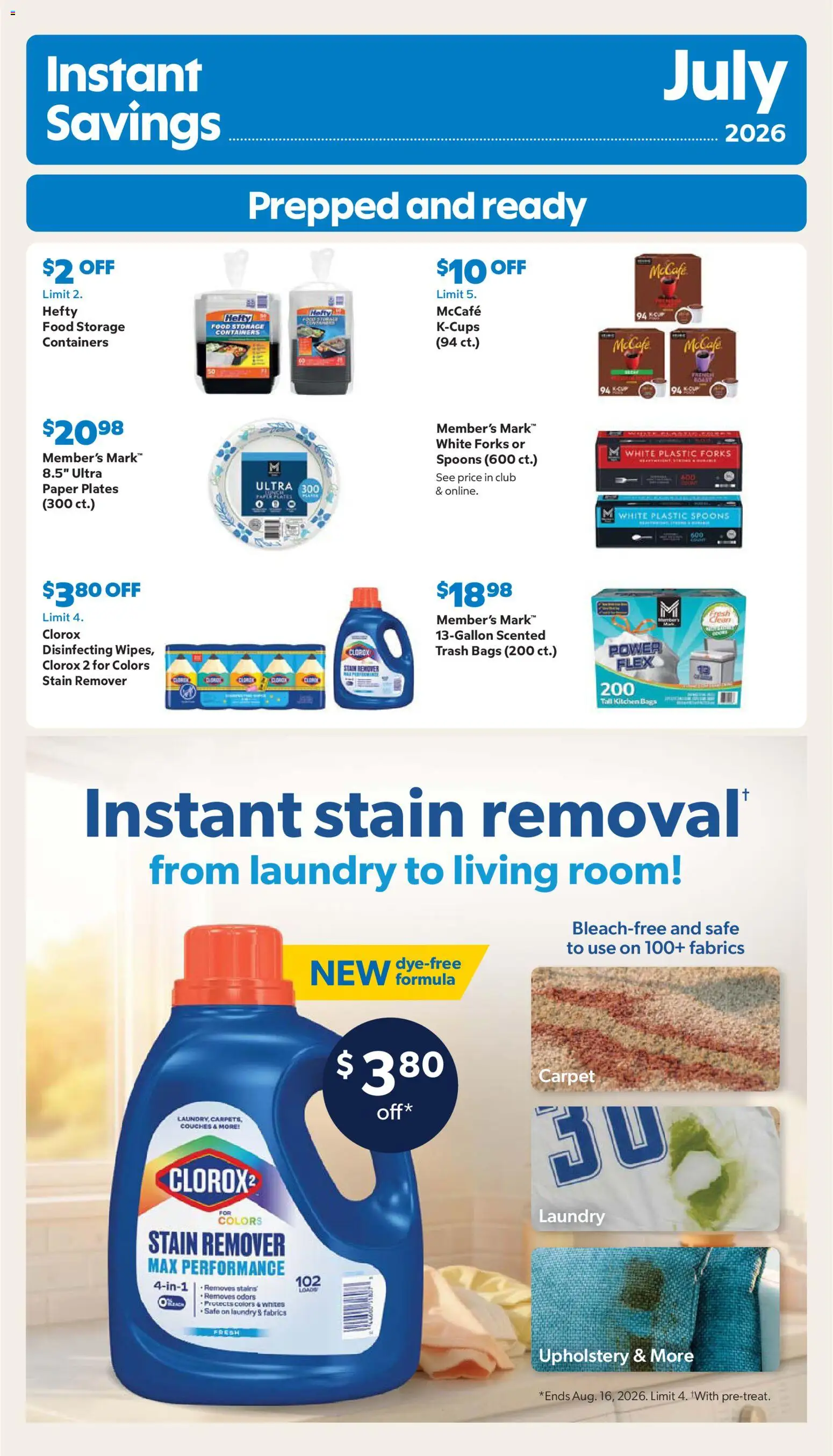 Sam's Club Instant Savings Book July 2026 - valid from 07/22/2026 | Page: 23