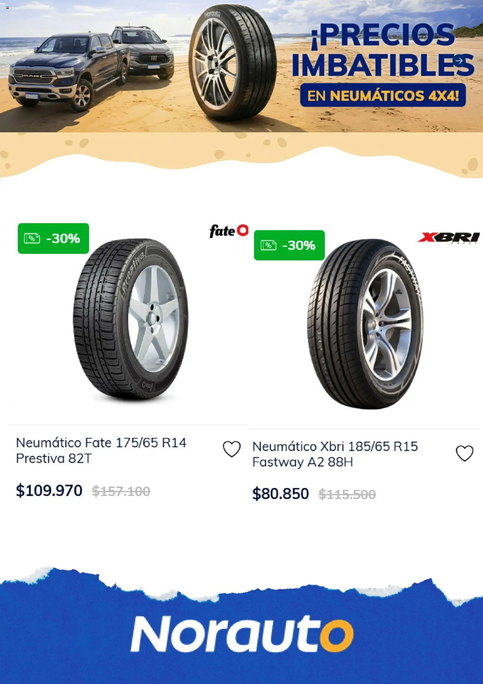 Norauto catálogo │ válido desde el 01/08/2026 | Página: 2 | Productos: Neumáticos