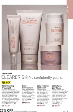 Preview of Avon weekly ads valid from 07/29/2026 | Page: 53 | Products: Zinc, Mask, Tea, Cream