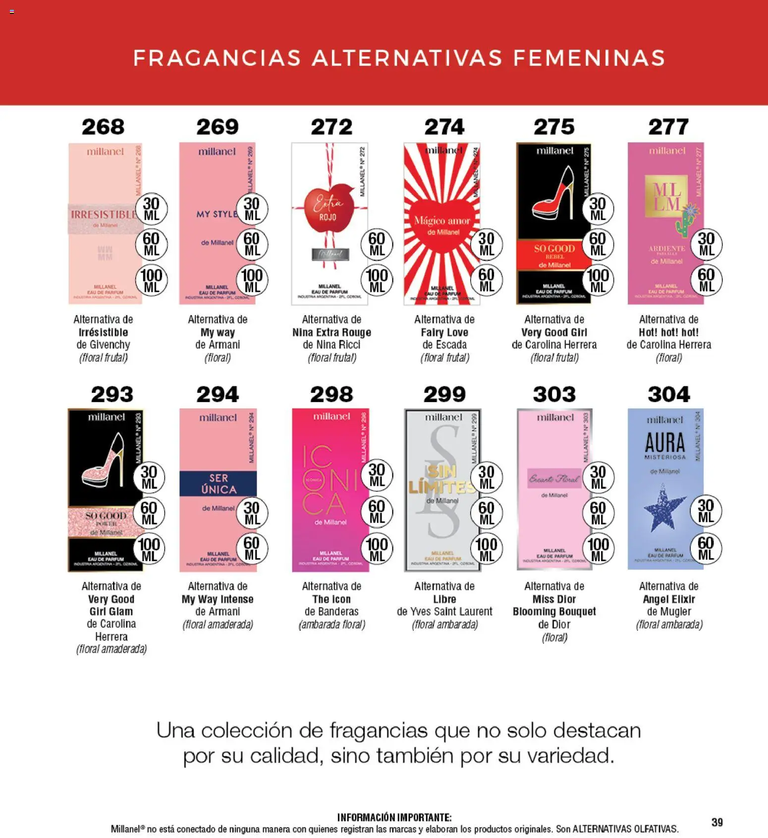 Millanel - Catálogo │ válido desde el 27.04.2026 | Página: 39