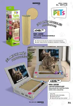 Vista previa de Andrea catálogo Pets, nuevo folleto de la tienda, válido en México a partir del 24.05.2026 | Página: 31