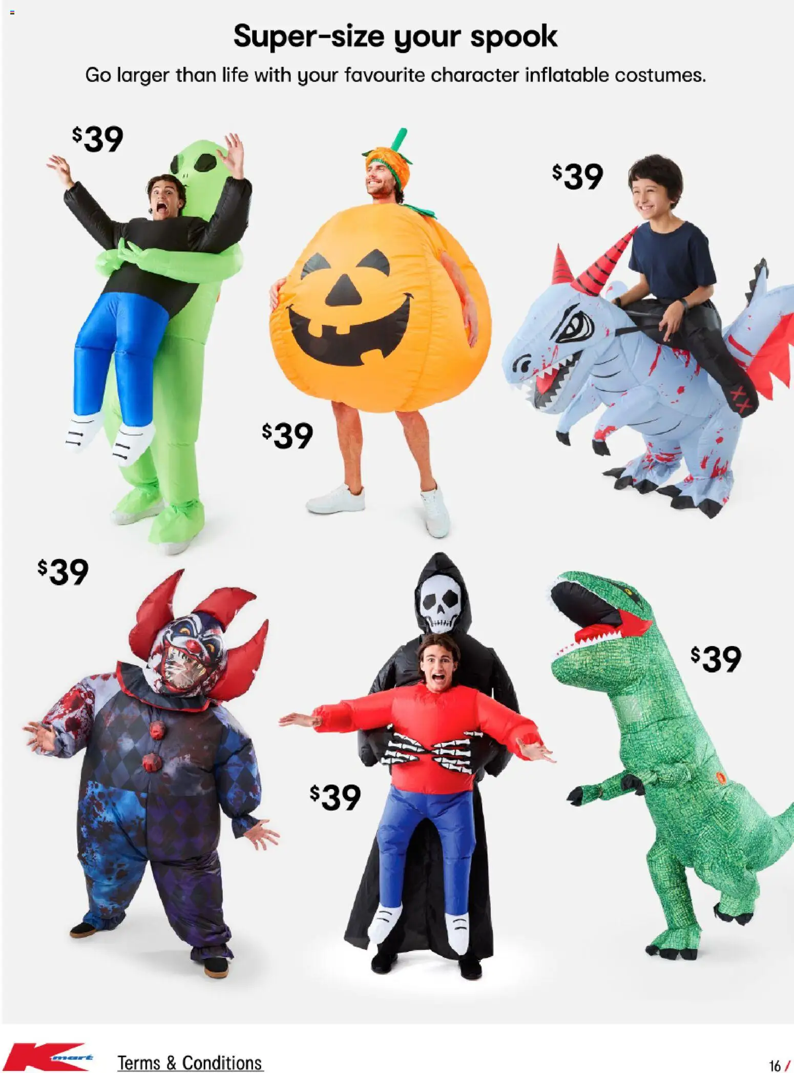Kmart Halloween 👻 catalogue from 17/09/2026  | Page: 16