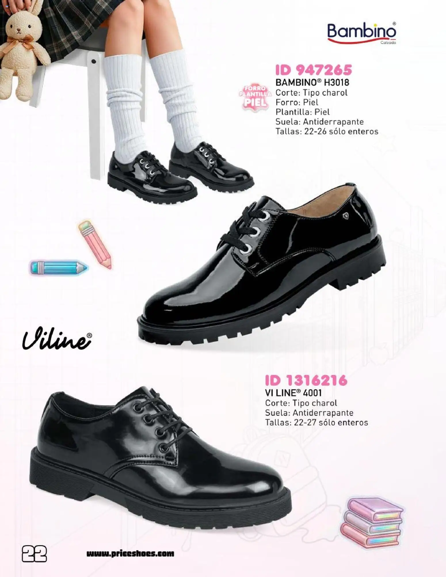 Nuevas ofertas de Price Shoes válidas en toda la República Mexicana desde el 12.06.2026. ¡Encuentra las mejores ofertas en Price Shoes catálogo Escolar! | Página: 22