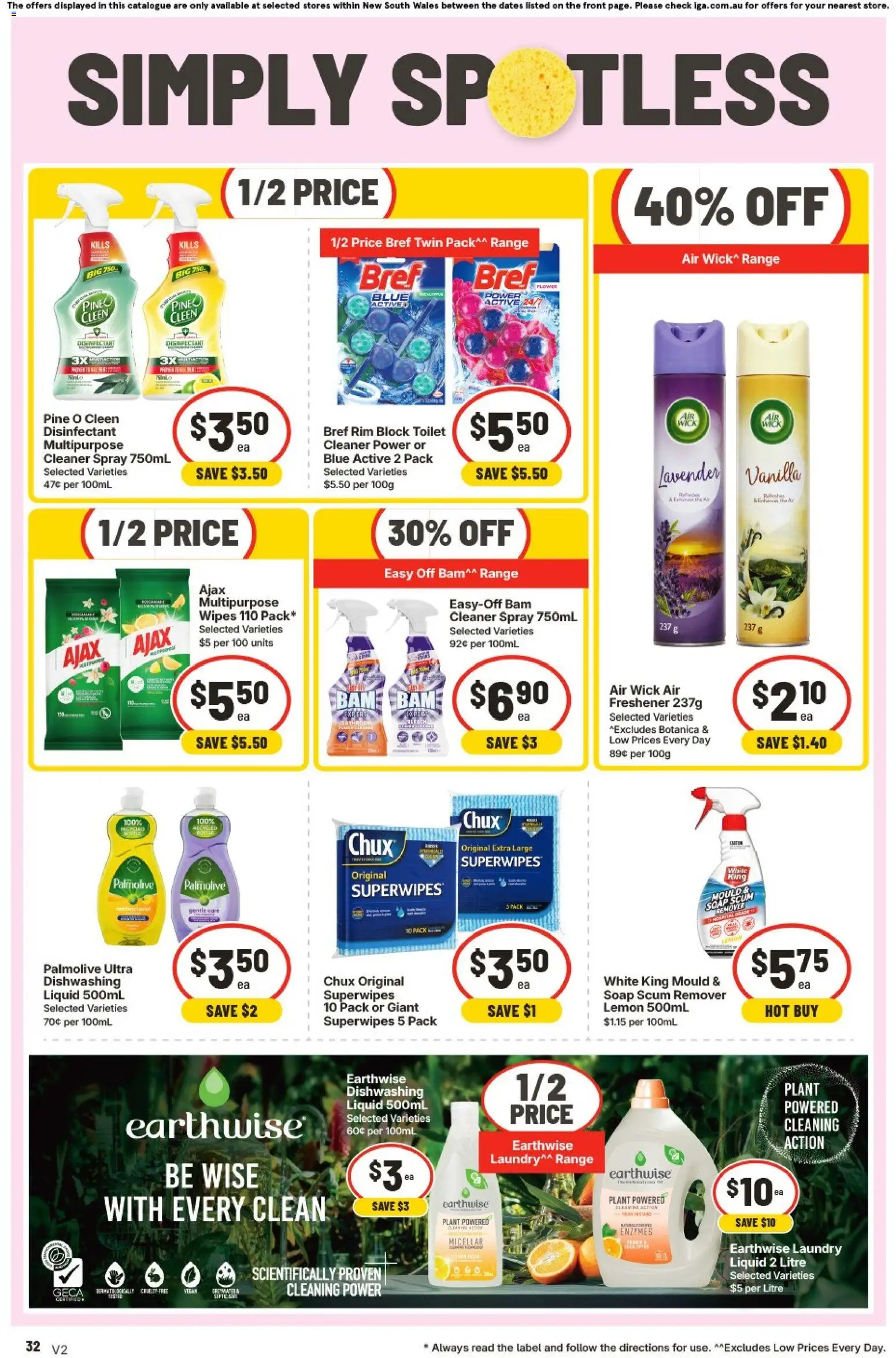 IGA catalogue - valid from 02/09/2026 | Page: 31 | Products: Toilet, Plant, Soap, Vanilla