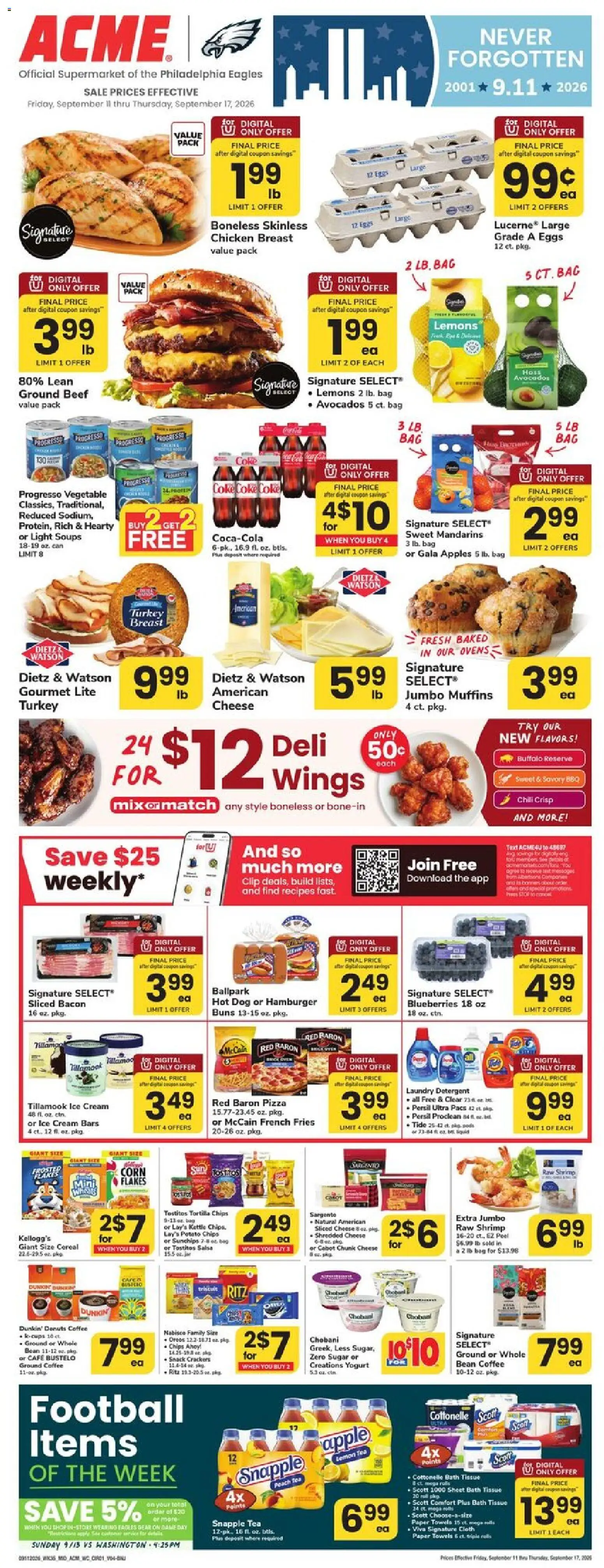 Acme Weekly Ad - valid from 09/11/2026 | Page: 1