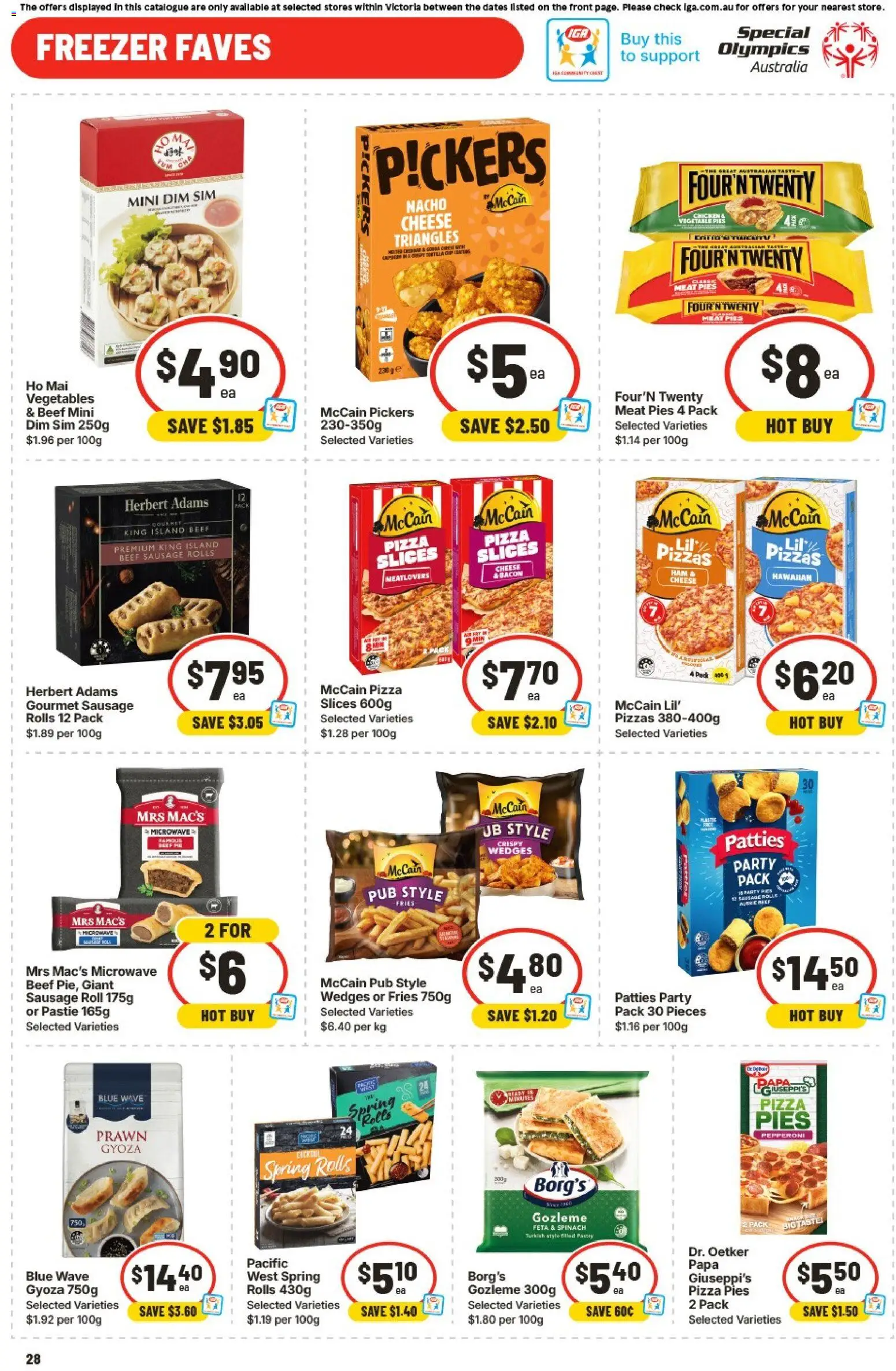 Ritchies catalogue - valid from 06.05.2026 | Page: 26 | Products: Bacon, Pizza, Beef, Vegetables