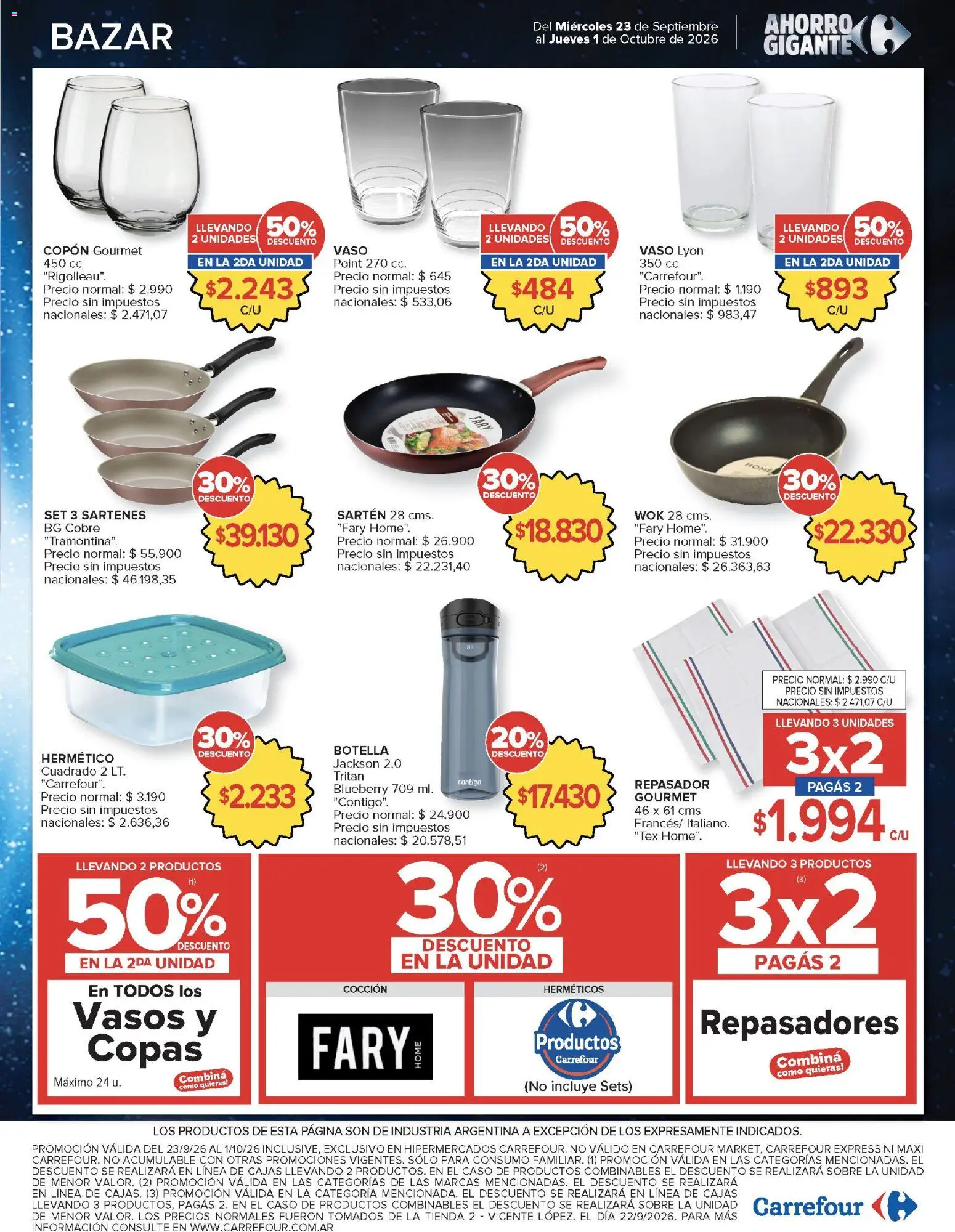 Carrefour - Ofertas Interior │ válido desde el 23/09/2026 | Página: 23