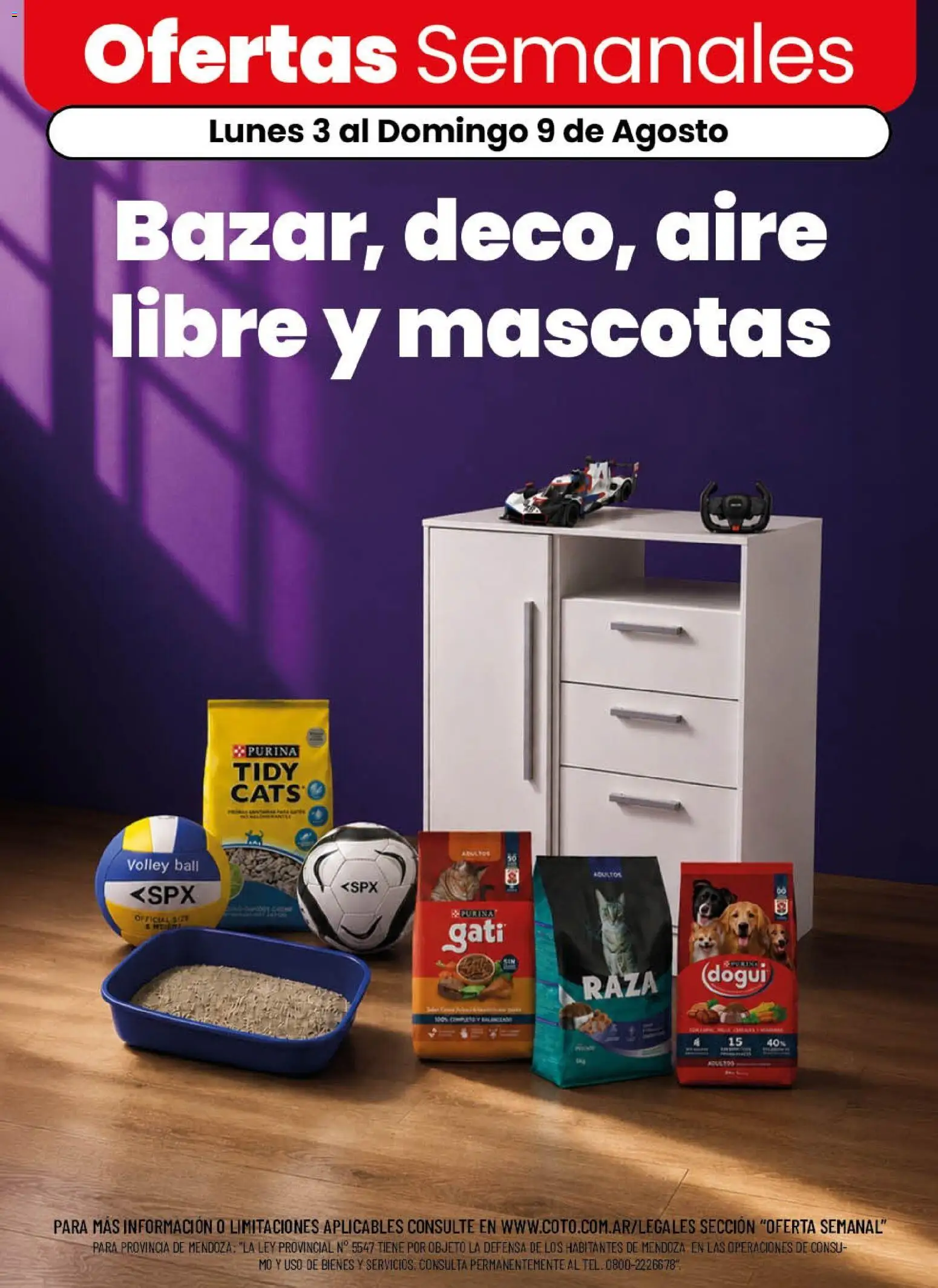 Coto - Bazar, deco, aire libre y mascotas │ válido desde el 03/08/2026 | Página: 1