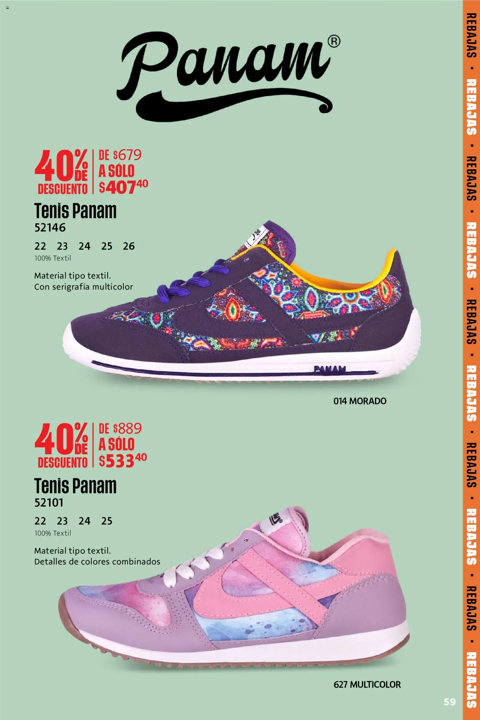 Nuevas ofertas de Ilusión válidas en toda la República Mexicana desde el 01.06.2026. ¡Encuentra las mejores ofertas en Ilusión catálogo Rebajas de Verano! | Página: 59 | Productos: Tenis