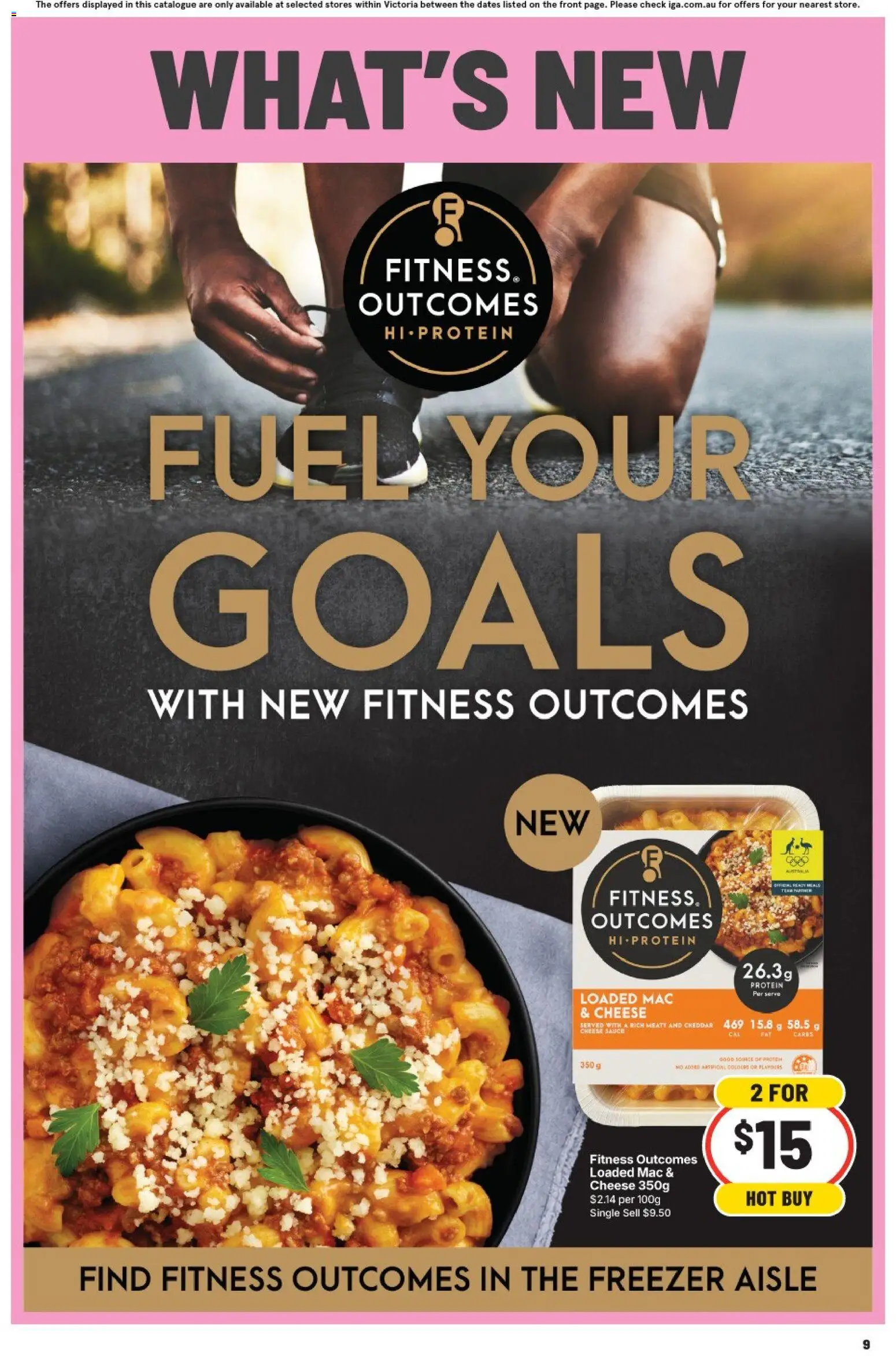 IGA catalogue - valid from 30/09/2026 | Page: 18 | Products: Protein, Cheese, Cheddar, Freezer