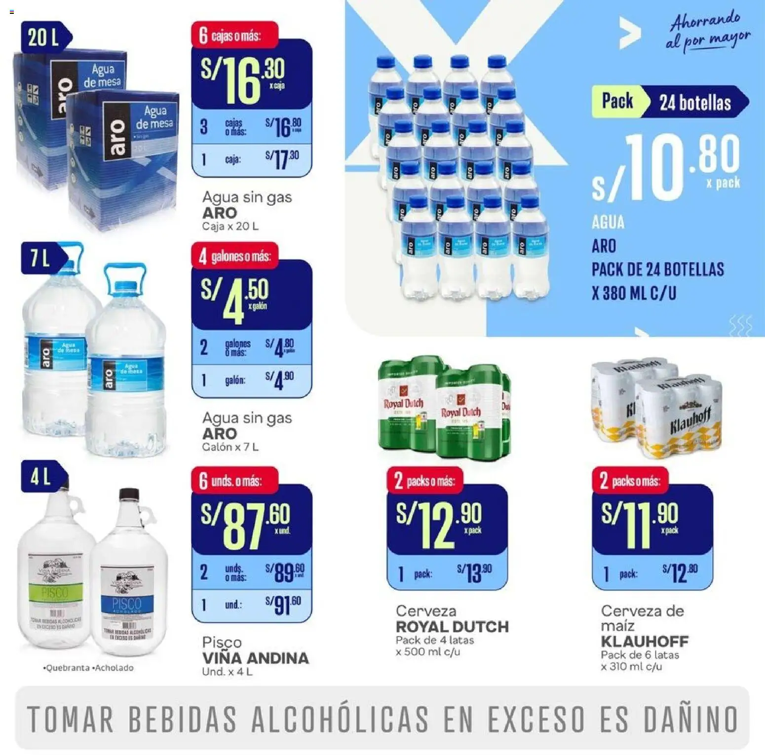 Catálogo Makro válido desde 01.05.2026 | Página: 7 | Productos: Mesa, Caja, Cerveza