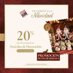 Vista previa de City Club catálogo En camino a la Navidad, nuevo folleto de la tienda, válido en México a partir del 09/10/2026