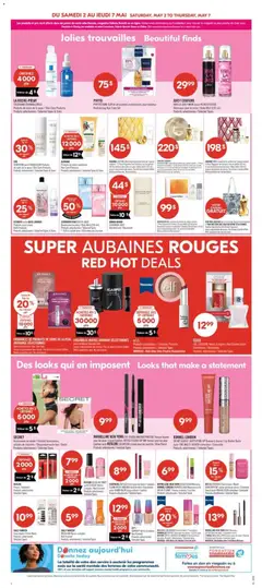 Preview of NYX BUTTERMELT Fard à joues/Blush,, BARE WITH ME cache-cemes en sérum/Concealer Serum ou/or PRO FIX STICK correcteur/Concealer Produits sélectionnés/Selected Types from shop Pharmaprix valid from 02.05.2026 | Page: 13
