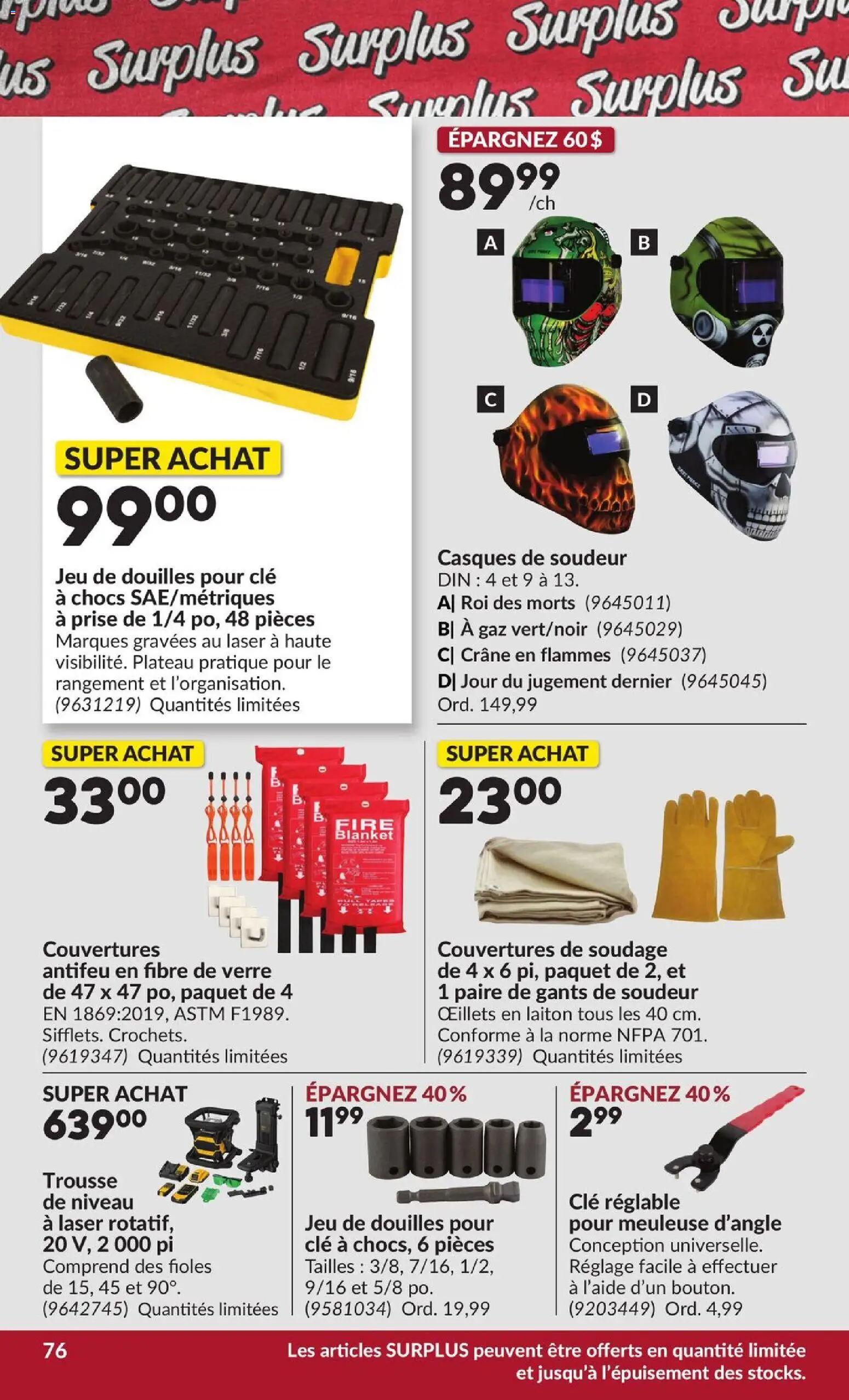 Princess Auto flyer valid from Sep 22, 2026 | Page: 81
