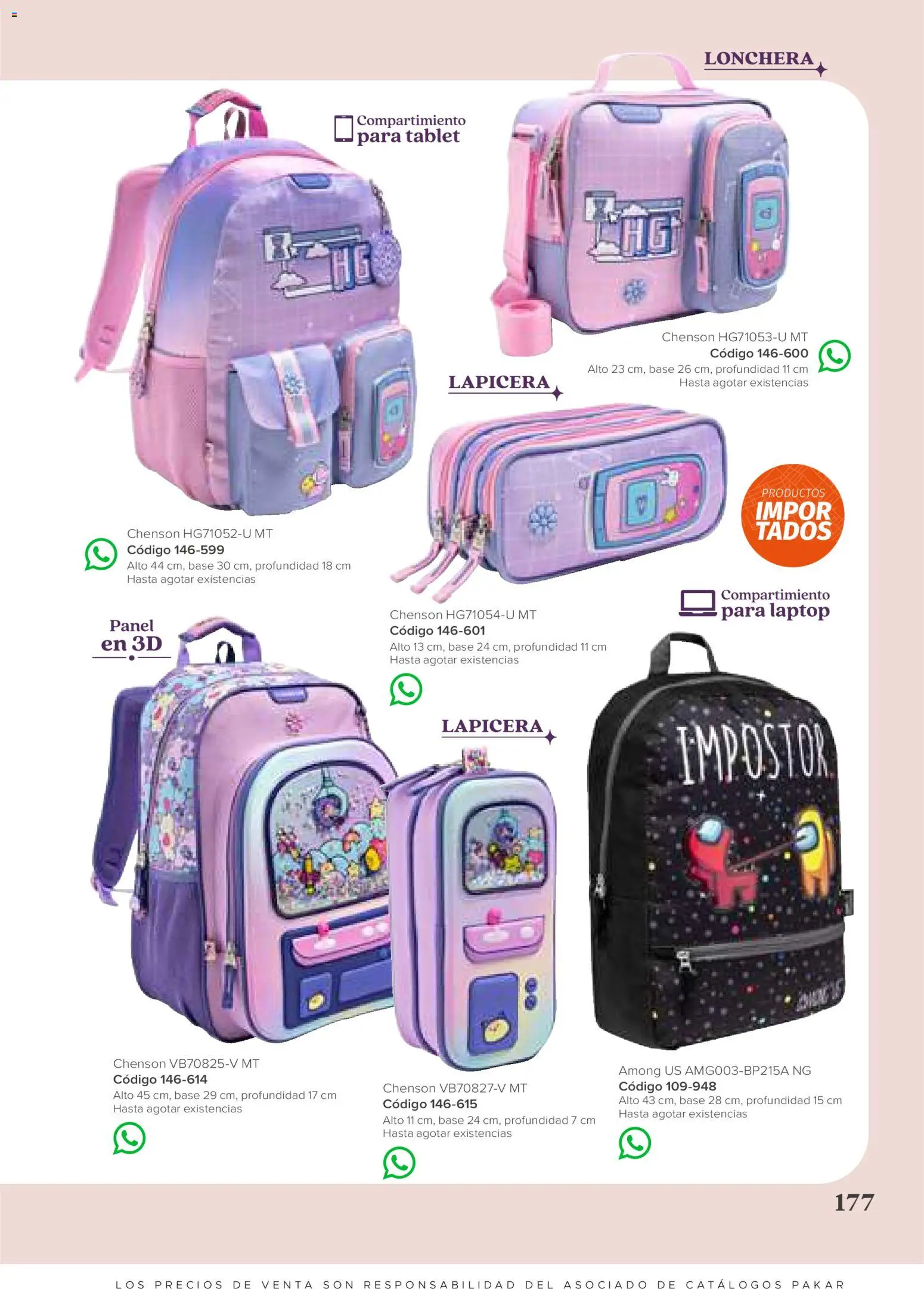 Nuevas ofertas de SC Pakar válidas en toda la República Mexicana desde el 31/07/2026. ¡Encuentra las mejores ofertas en SC Pakar catálogo Niña! | Página: 177