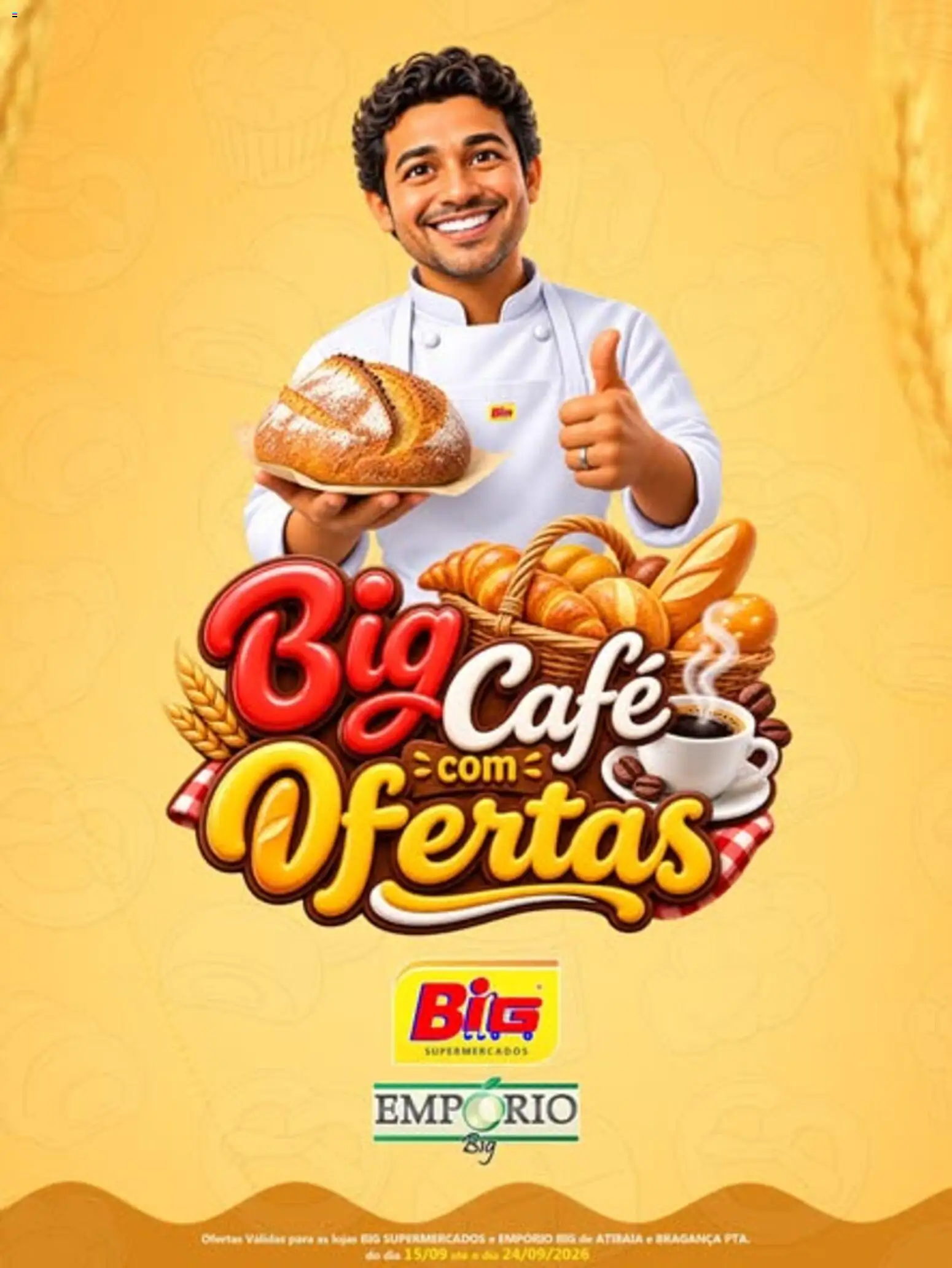 Big Supermercados Folheto - válido de 15/09/2026 | Página: 1 | Produtos: Café