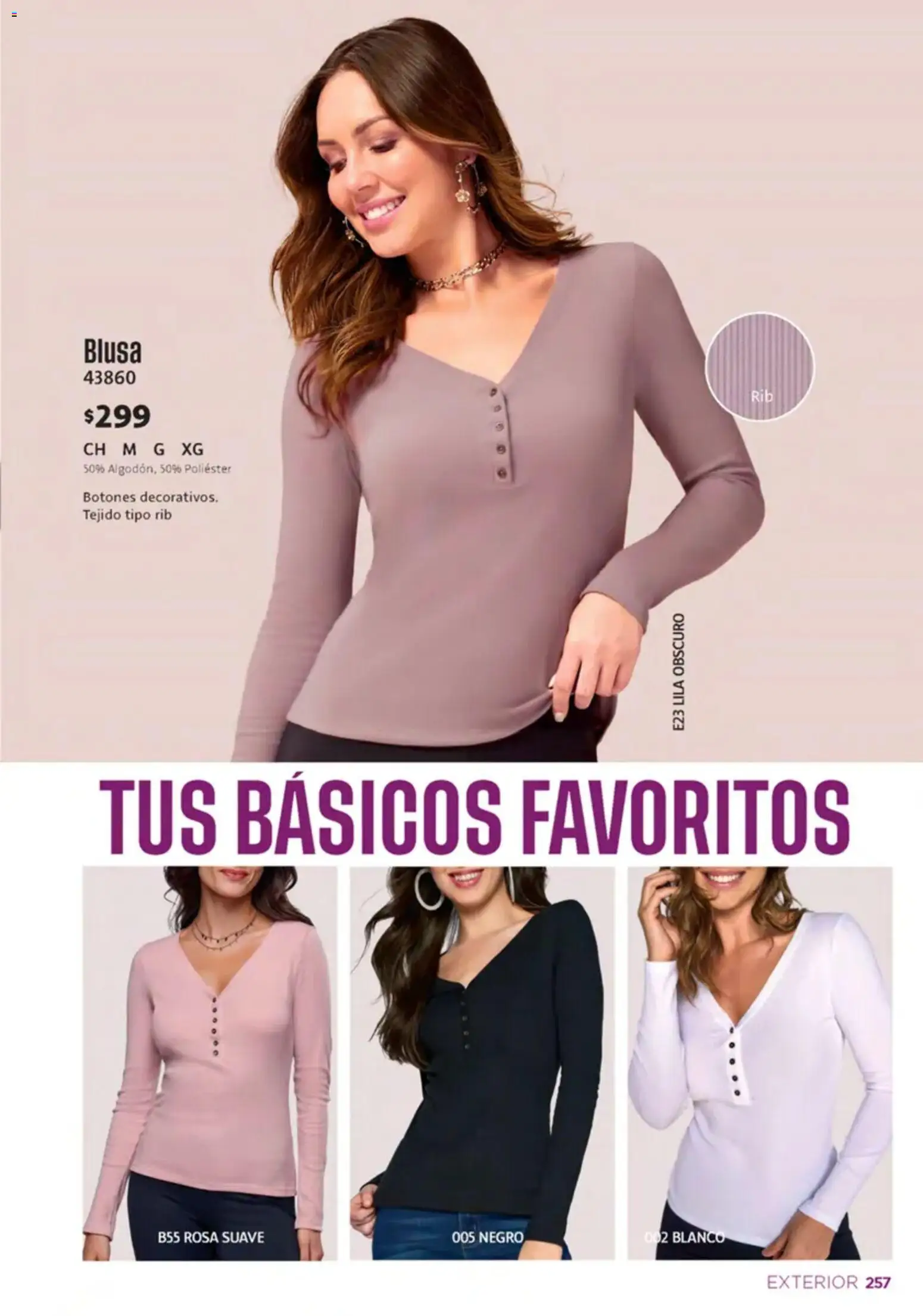 Nuevas ofertas de Ilusión válidas en toda la República Mexicana desde el 01/10/2026. ¡Encuentra las mejores ofertas en Ilusión catálogo Invierno! | Página: 259 | Productos: Blusa
