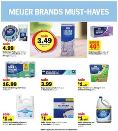 Preview of Meijer weekly ads valid from 08/05/2026 | Page: 20 | Products: Bath, Detergent, Freezer, Weight