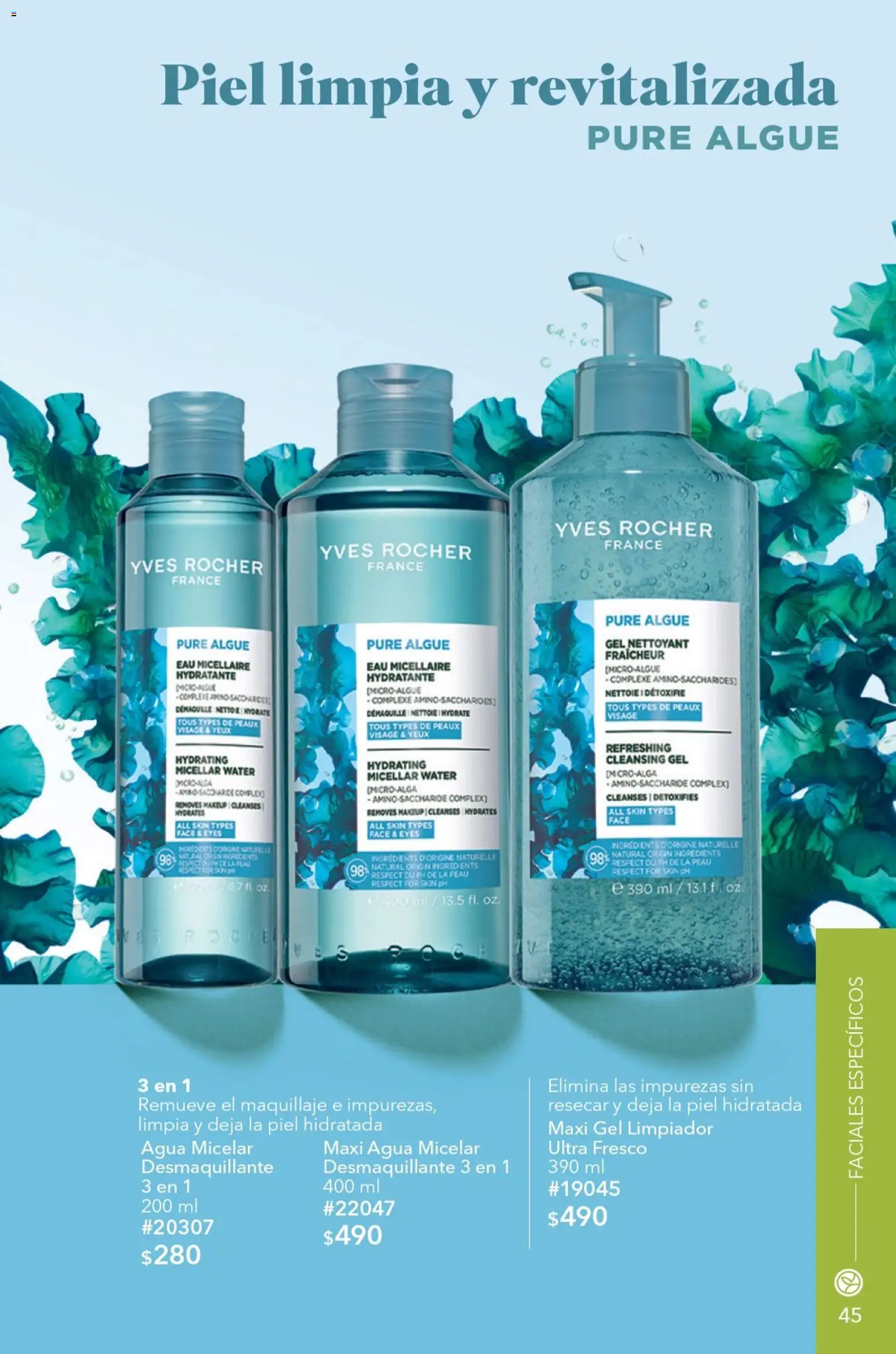 Nuevas ofertas de Yves Rocher válidas en toda la República Mexicana desde el 15/09/2026. ¡Encuentra las mejores ofertas en Yves Rocher campaña 13 2026! | Página: 47