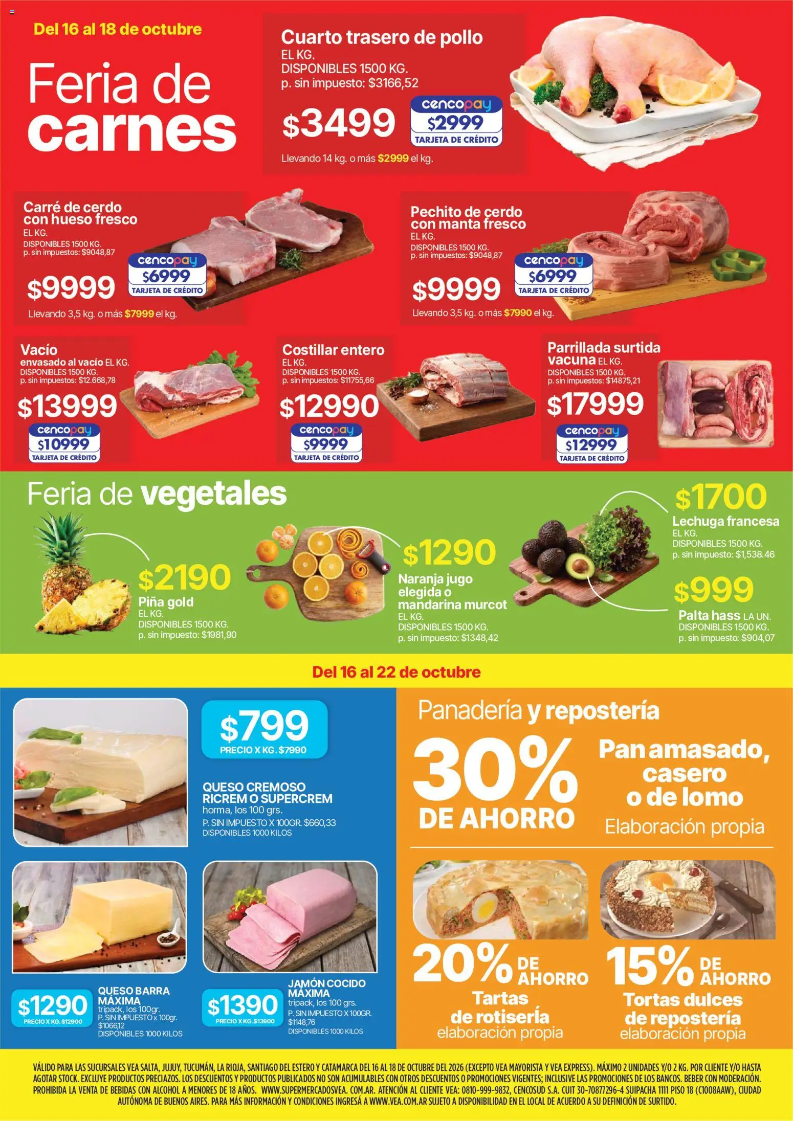 Vea - Fin de semana de ahorro | NOA │ válido desde el 16/10/2026 | Página: 3