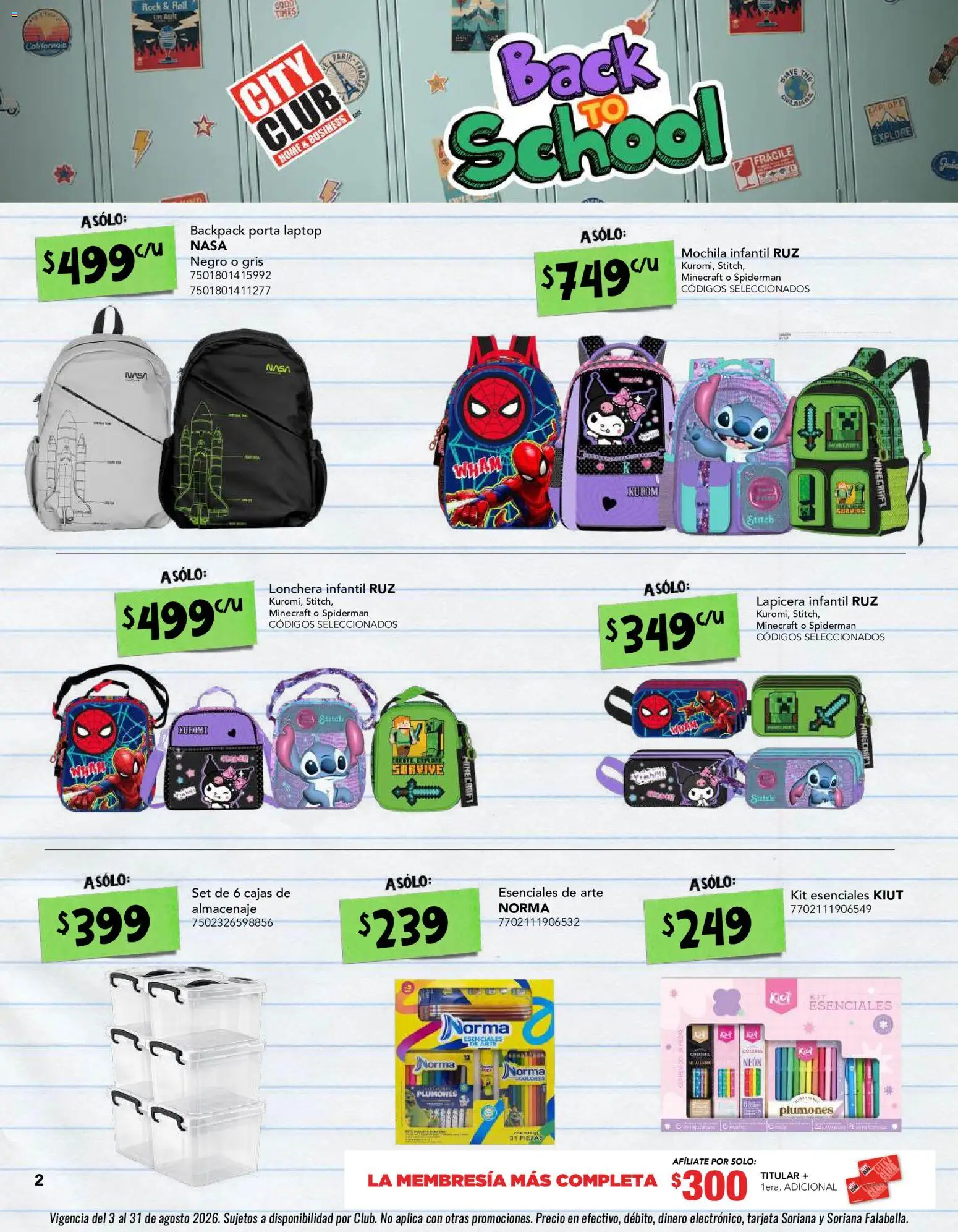 Nuevas ofertas de City Club válidas en toda la República Mexicana desde el 03/08/2026. ¡Encuentra las mejores ofertas en City Club catálogo! | Página: 2