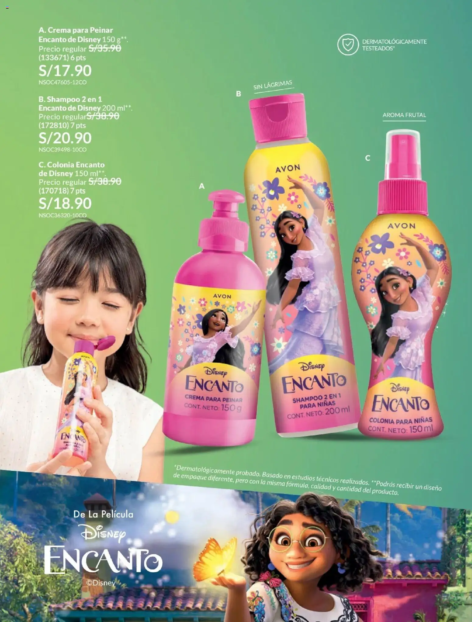 Catálogo Avon válido desde 21/04/2026 | Página: 217 | Productos: Shampoo, Crema, Empaque