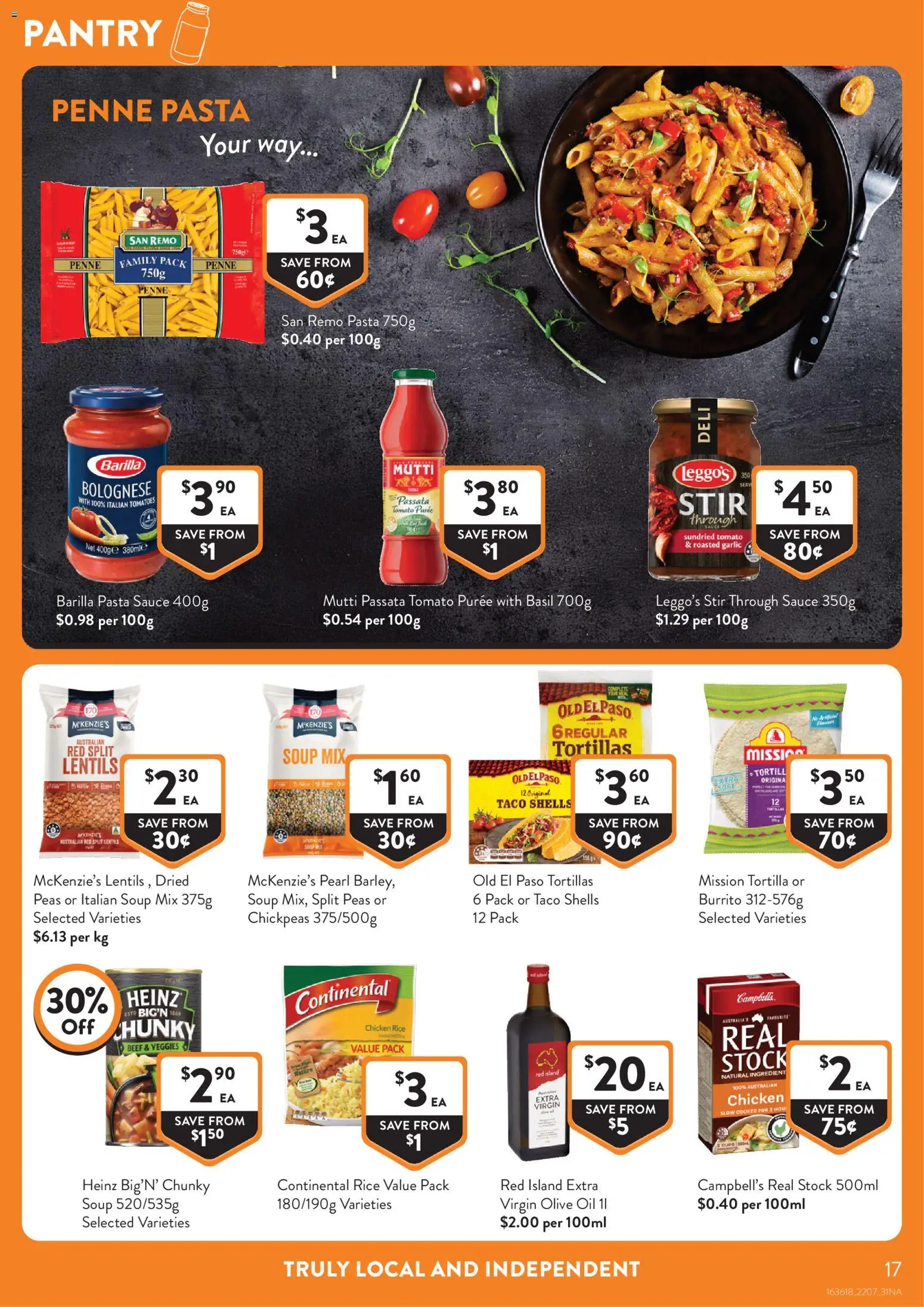 Foodworks catalogue - valid from 22/07/2026 | Page: 17 | Products: Oil, Chicken, Beef, Sauce