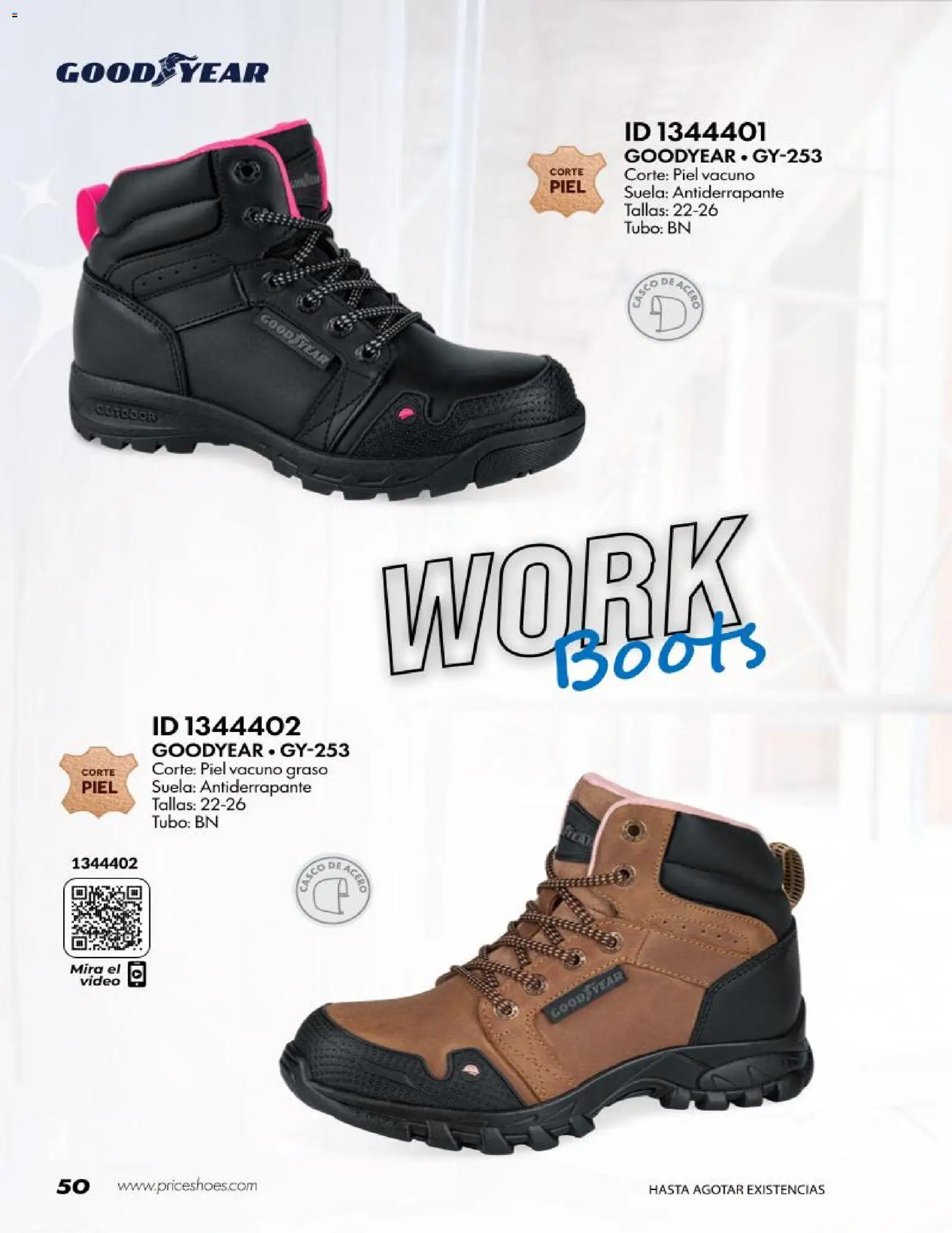 Nuevas ofertas de Price Shoes válidas en toda la República Mexicana desde el 20/10/2026. ¡Encuentra las mejores ofertas en Price Shoes catálogo Good Year! | Página: 50