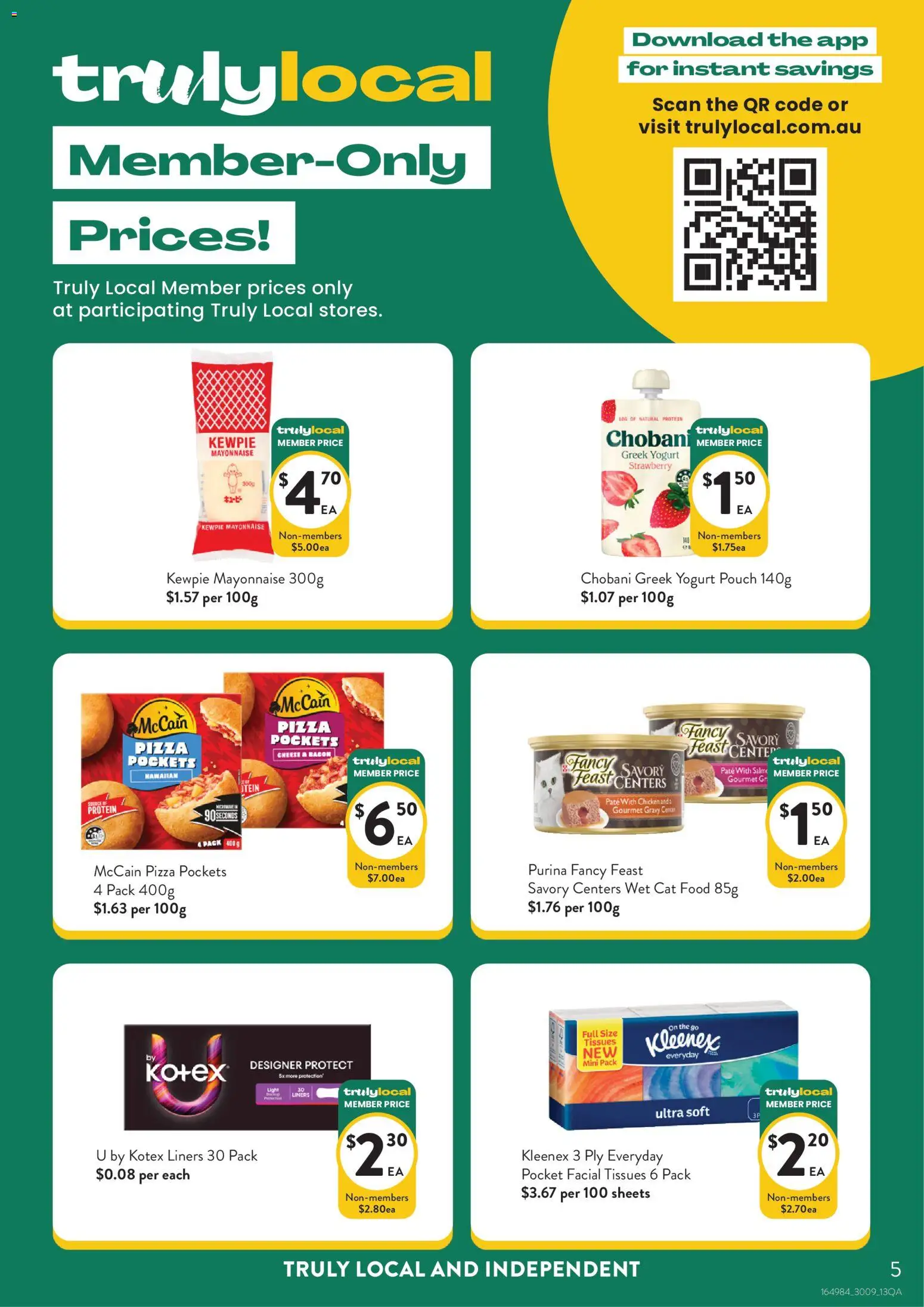 Foodworks catalogue - valid from 30/09/2026 | Page: 5 | Products: Food, Bacon, Cheese, Mayonnaise