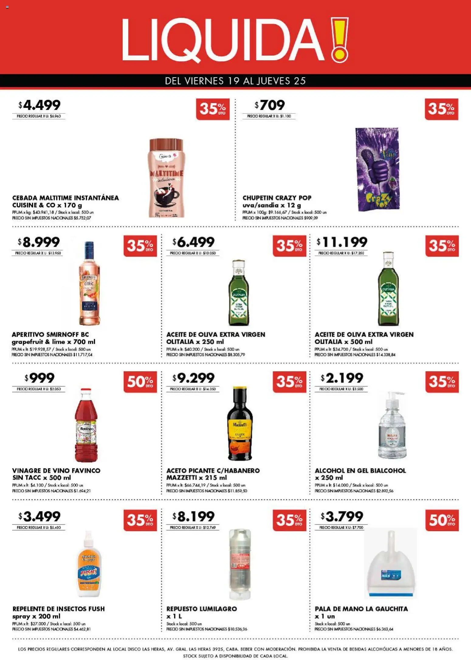 Disco - SUPEROFERTAS │ válido desde el 19.06.2026 | Página: 10