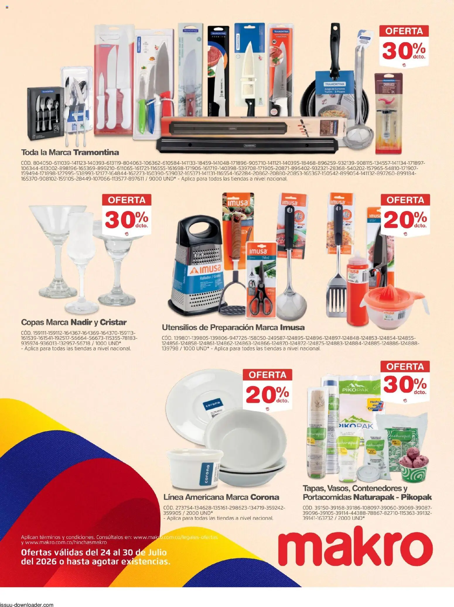 Makro revista - valida desde el 24/07/2026 | Página: 31 | Productos: Rallador