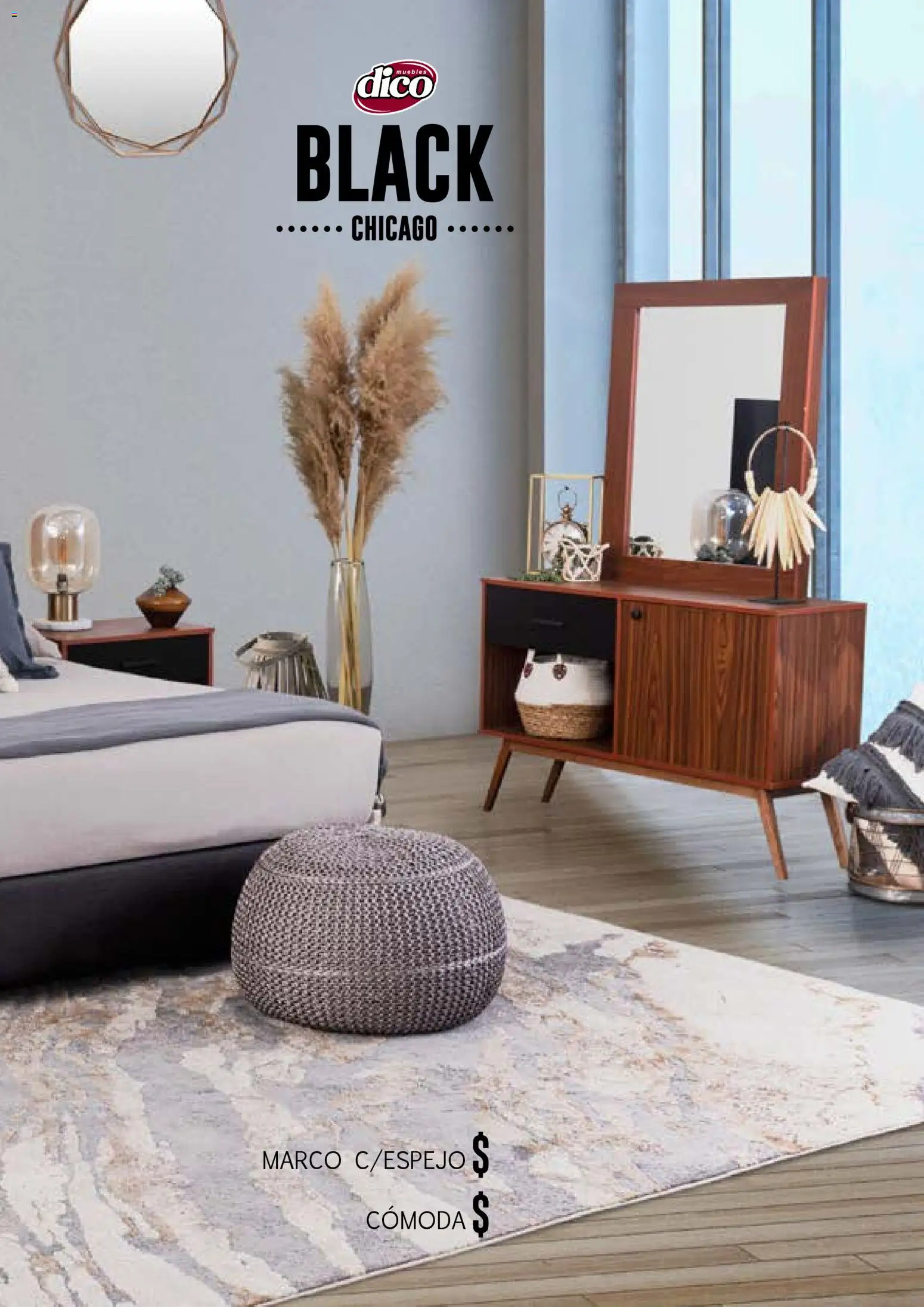 Nuevas ofertas de Muebles Dico válidas en toda la República Mexicana desde el 17.03.2026. ¡Encuentra las mejores ofertas en Muebles Dico catálogo Black Chicago ! | Página: 61