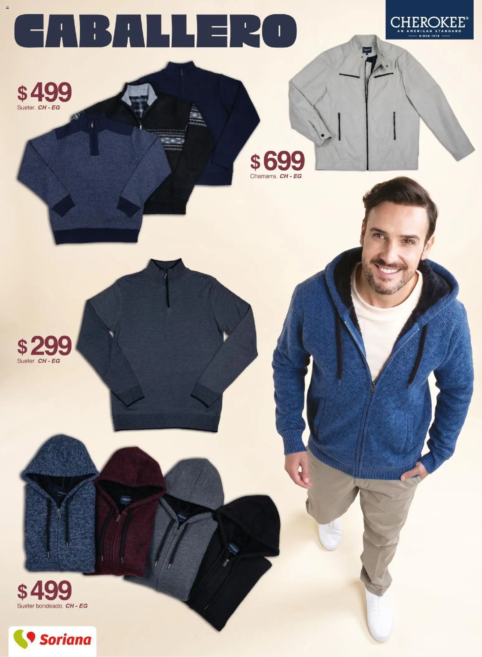 Nuevas ofertas de Soriana válidas en toda la República Mexicana desde el 30/09/2026. ¡Encuentra las mejores ofertas en Soriana catálogo otoño invierno! | Página: 8 | Productos: Suéter