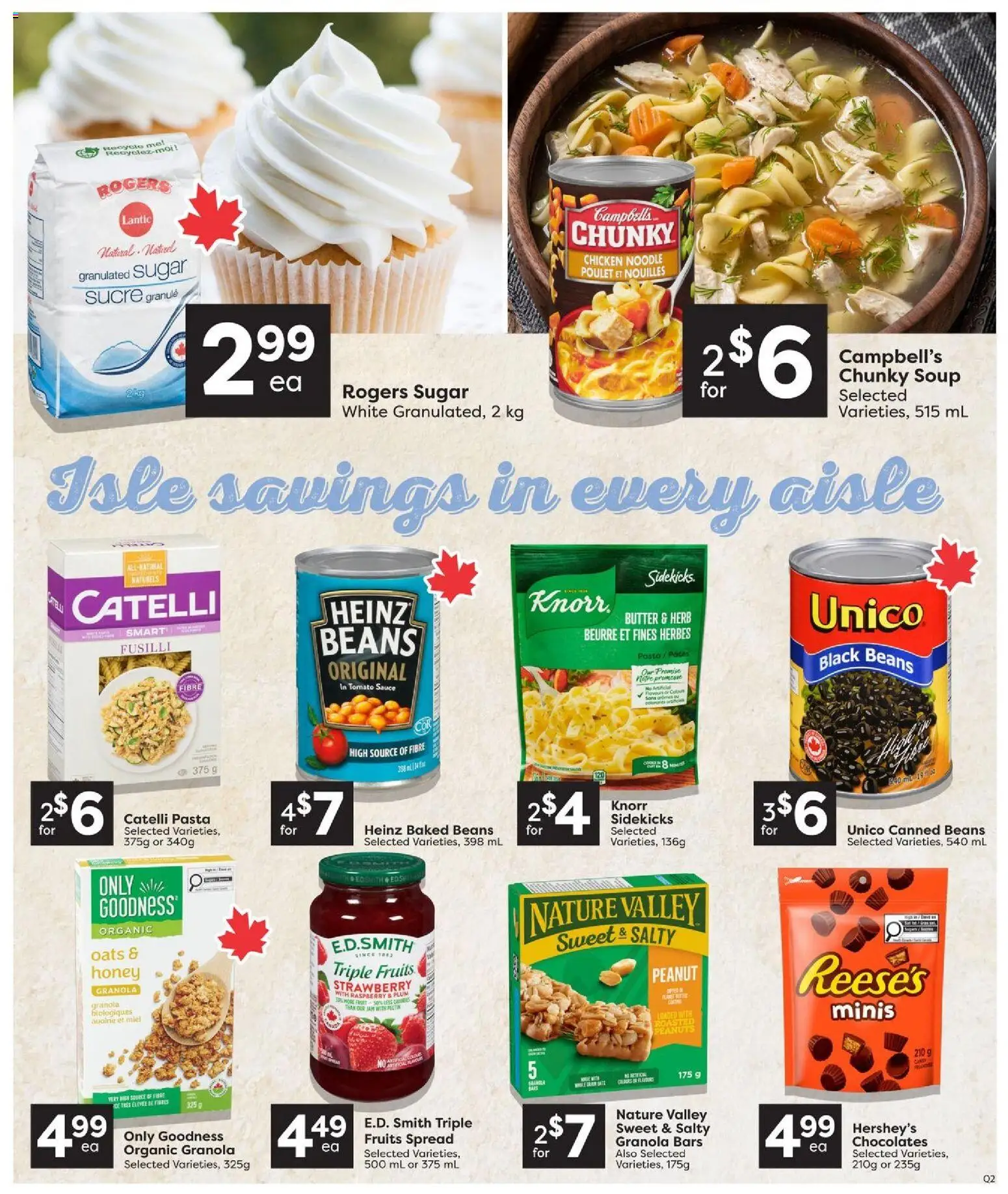 Quality Foods flyer valid from Jul 23, 2026 | Page: 10 | Products: Pasta, Butter, Chicken
