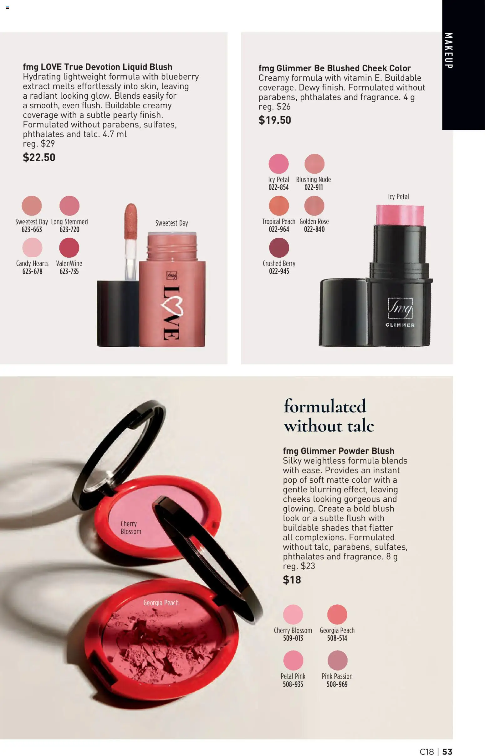Avon flyer valid from Aug 27, 2026 | Page: 53 | Products: Powder, Blush