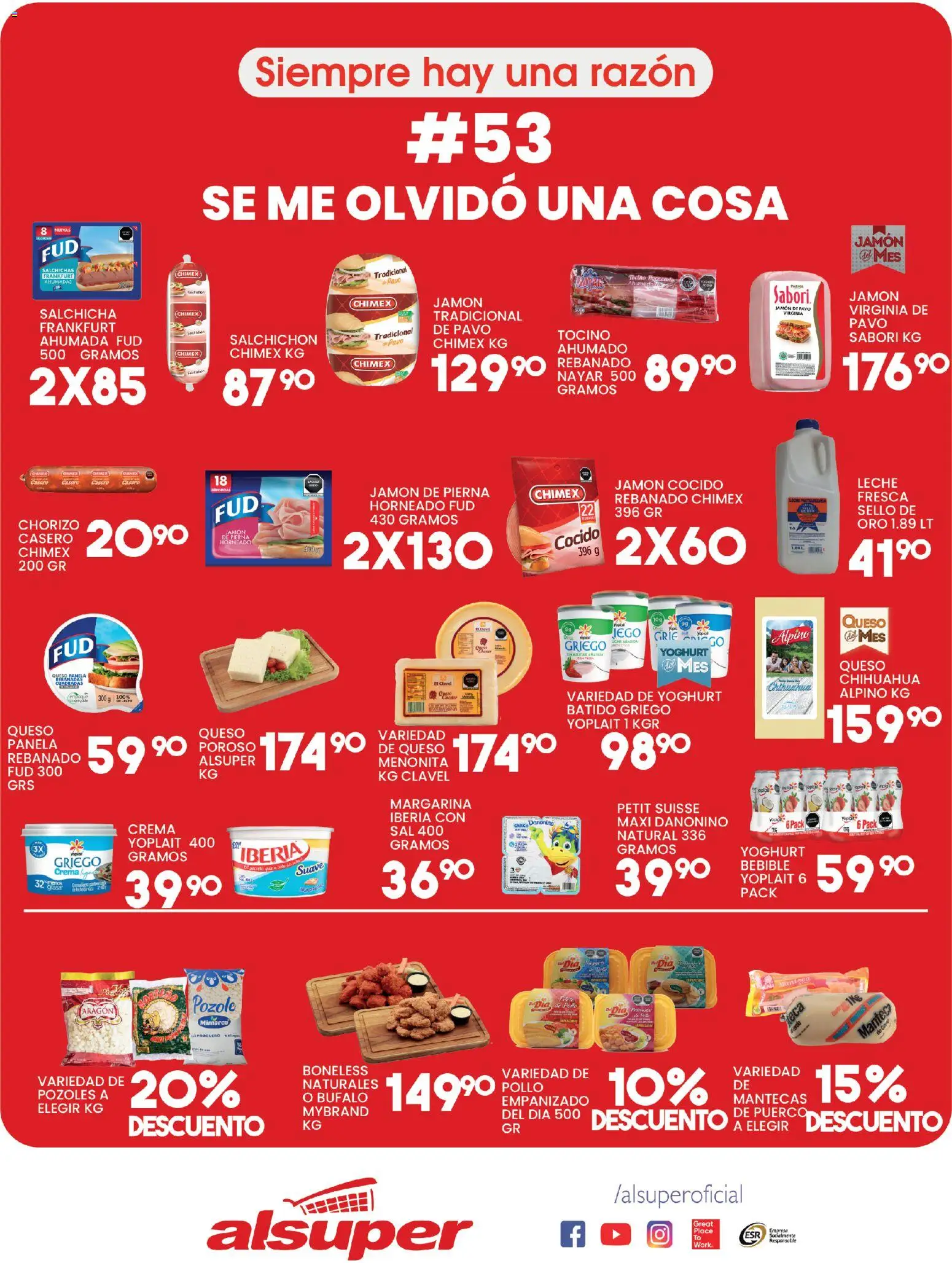Nuevas ofertas de Alsuper válidas en toda la República Mexicana desde el 29/09/2026. ¡Encuentra las mejores ofertas en Alsuper folleto! | Página: 3