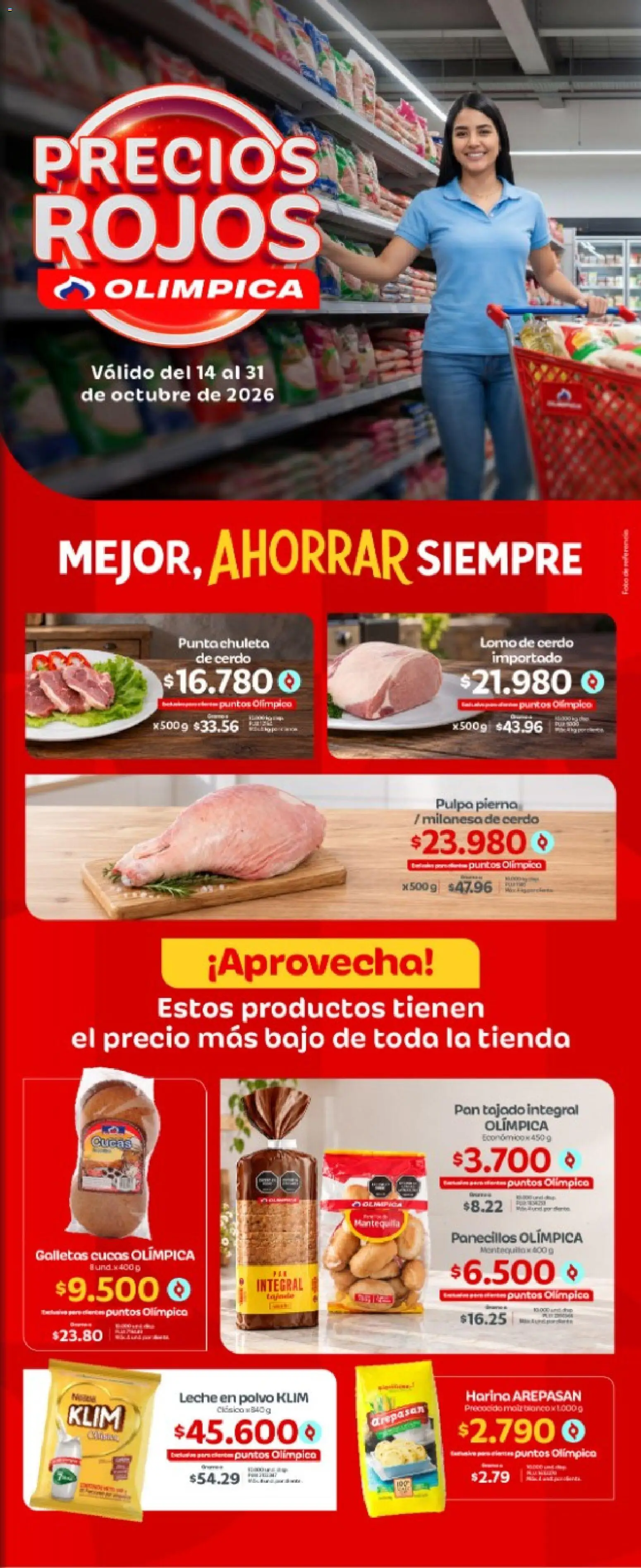 Olímpica revista - valida desde el 14/10/2026 | Página: 1