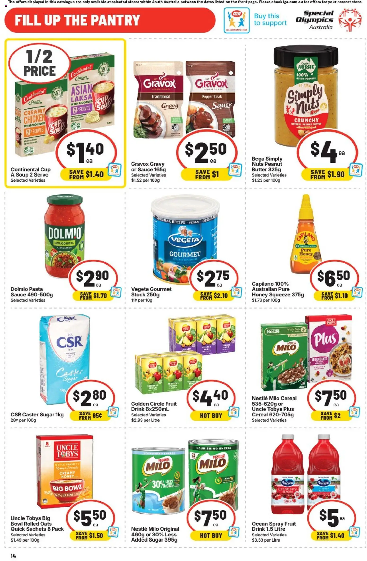 IGA catalogue - valid from 06.05.2026 | Page: 11 | Products: Light, Butter, Sauce, Soup