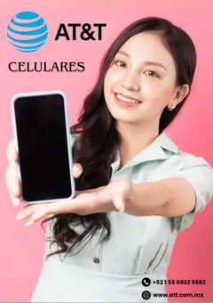 Vista previa de AT&T catálogo, nuevo folleto de la tienda, válido en México a partir del 19/07/2026