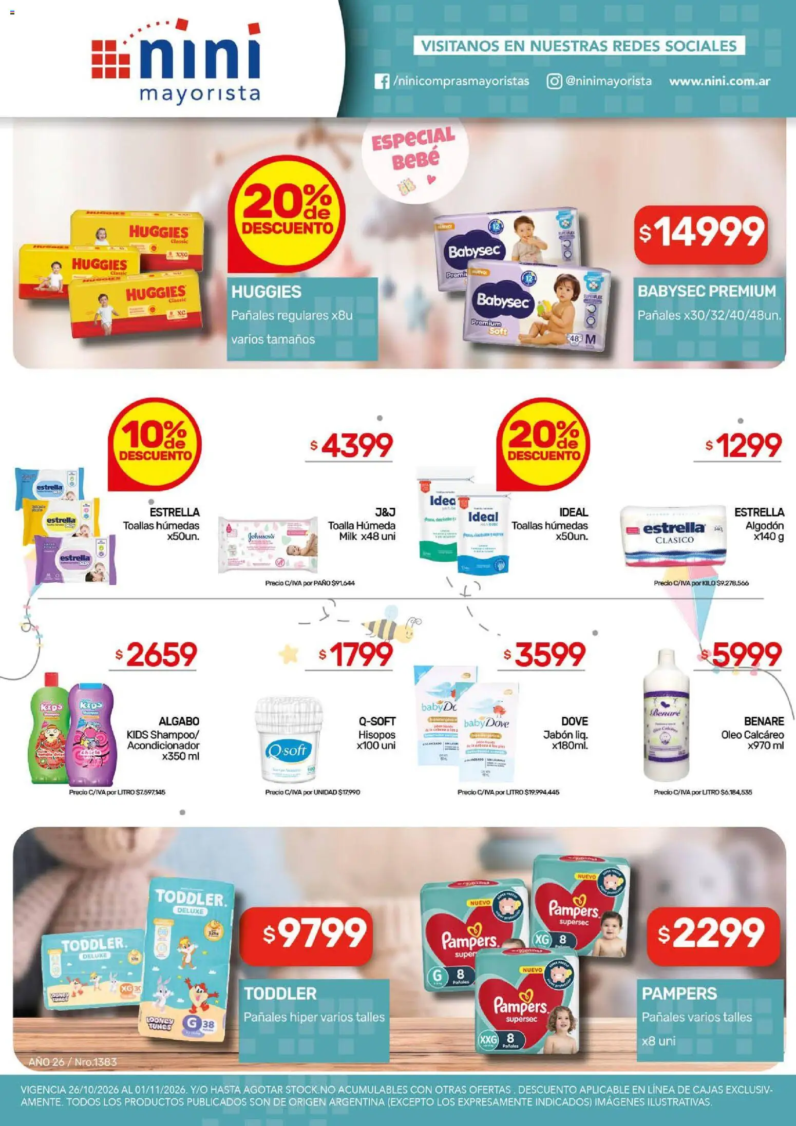 Revista de ofertas NINI Mayorista - Página 6 - Ofertas válidas hasta el 1 de noviembre de 2026